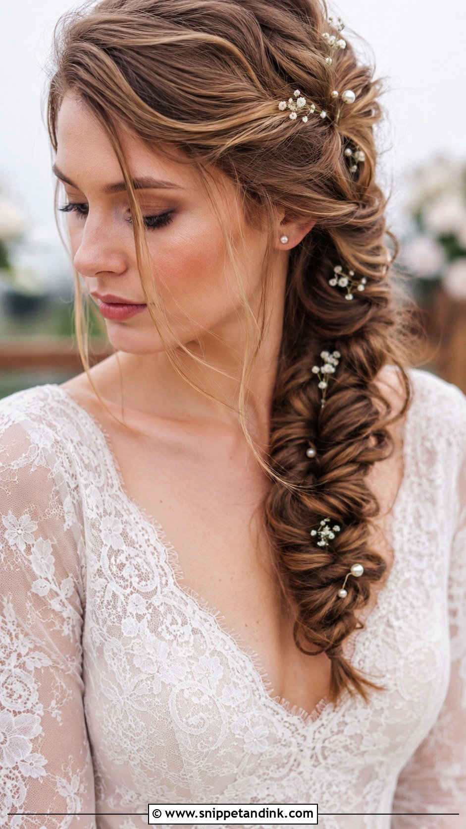 Fishtail Braid for Long Hair - Snippet and Ink - 30 Hair Styles for Long Hair for Weddings