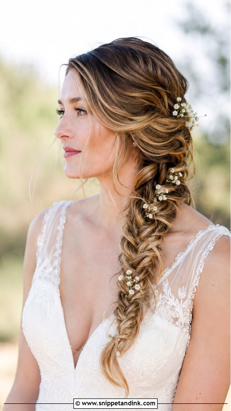 Fishtail Braid for Wedding - Snippet and Ink - 25 Braided Hairstyles for Wedding