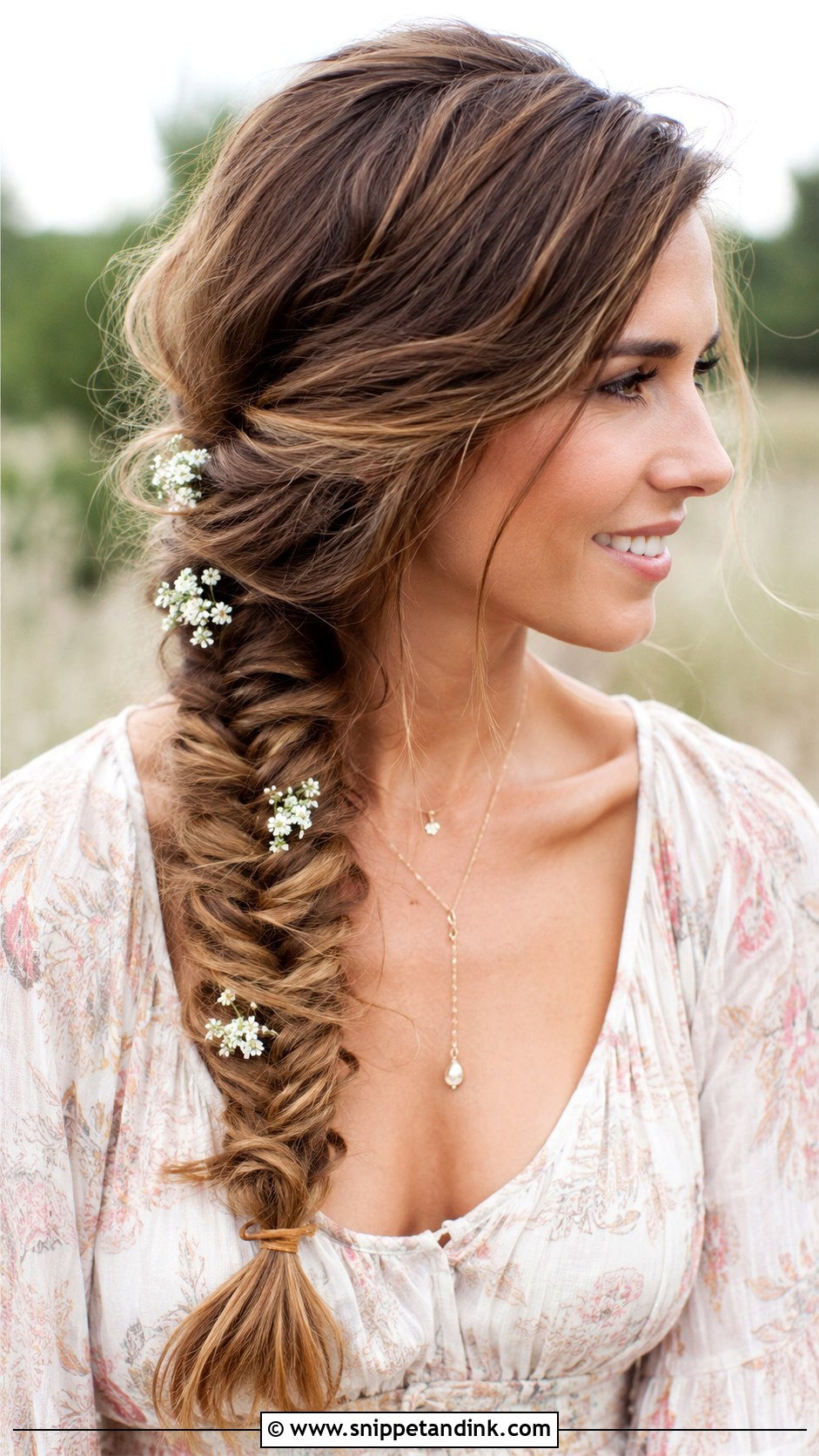 Fishtail Braid for Wedding Guest - Snippet and Ink - 35 Hairstyles for Wedding Guest