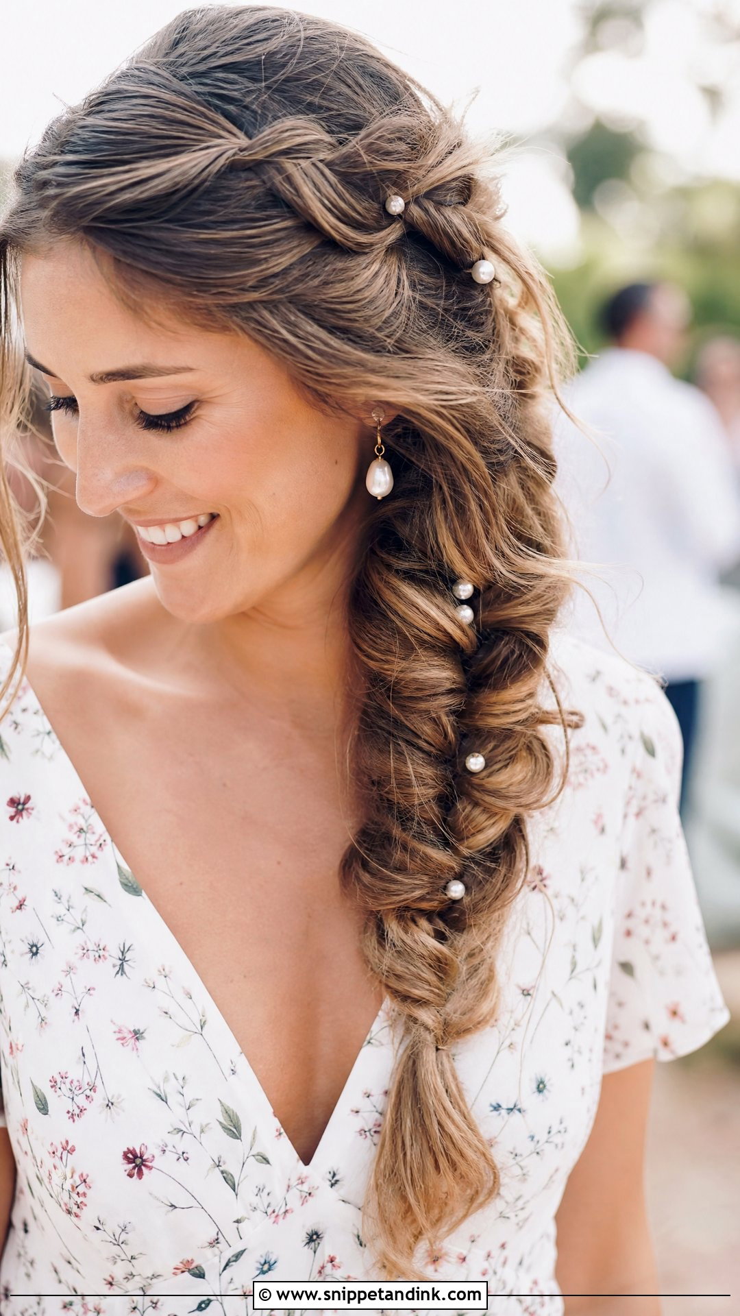 Fishtail Braid for Wedding Guest - Snippet and Ink - 20 Hairstyles for Join Wedding