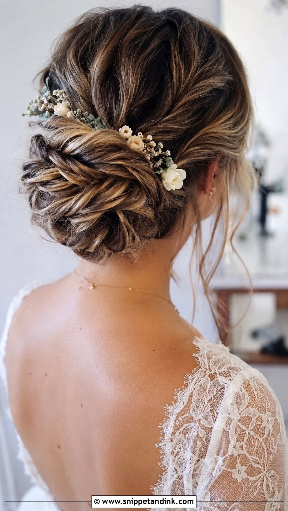 Fishtail Braided Bun - Snippet and Ink - 30 Bridal Hair Buns
