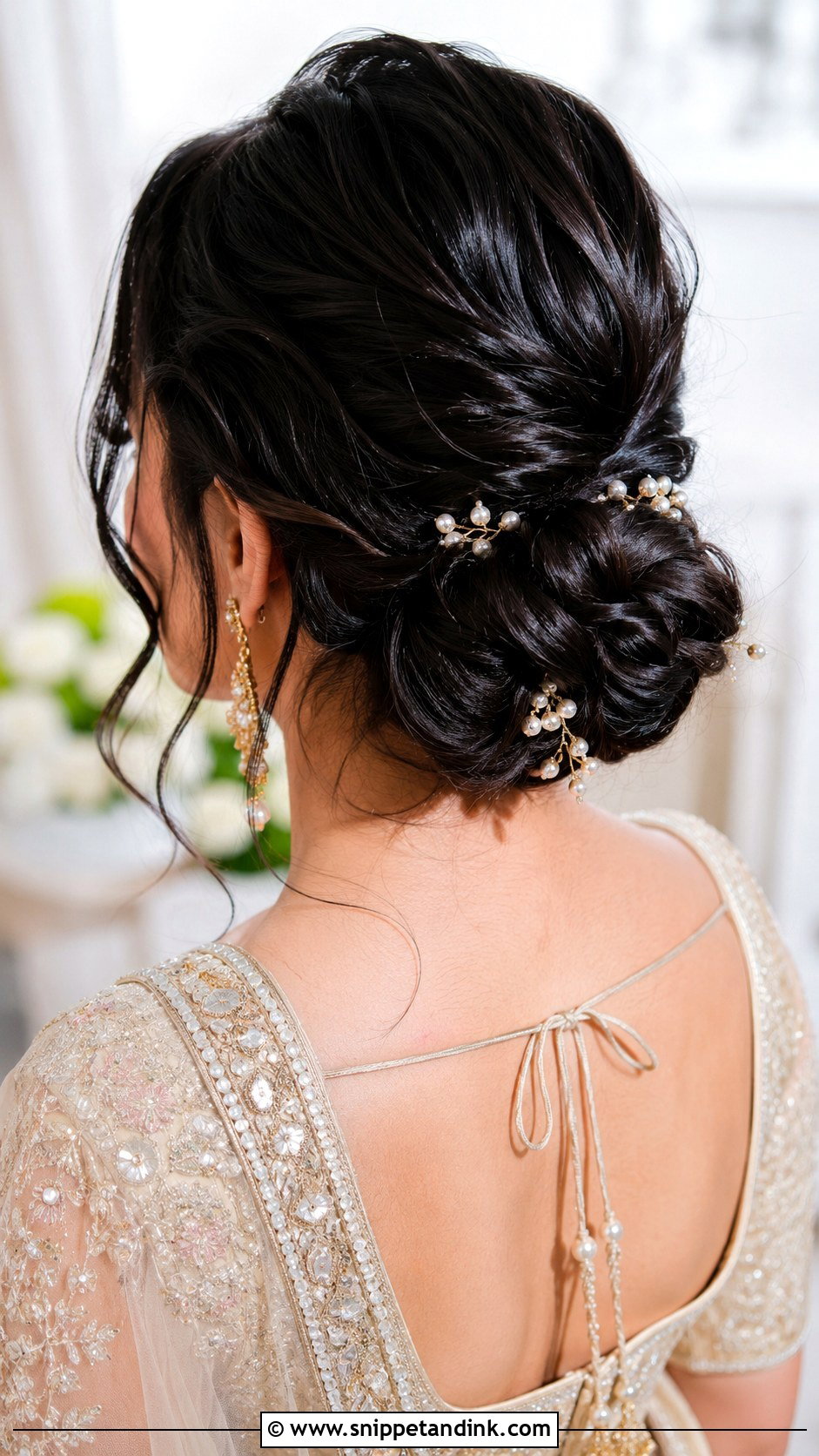 Fishtail Braided Bun Joda - Snippet and Ink - 20 Joda Hair Styles for Wedding