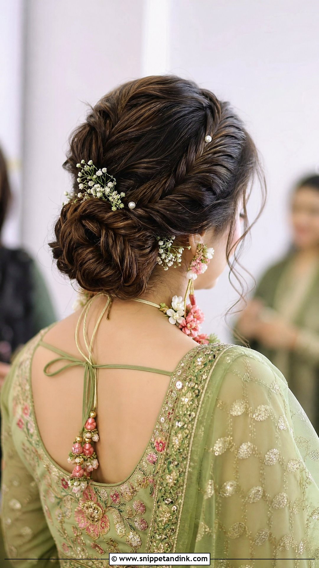 Fishtail Braided Juda - Snippet and Ink - 20 Jura Hairstyle for Wedding Ideas