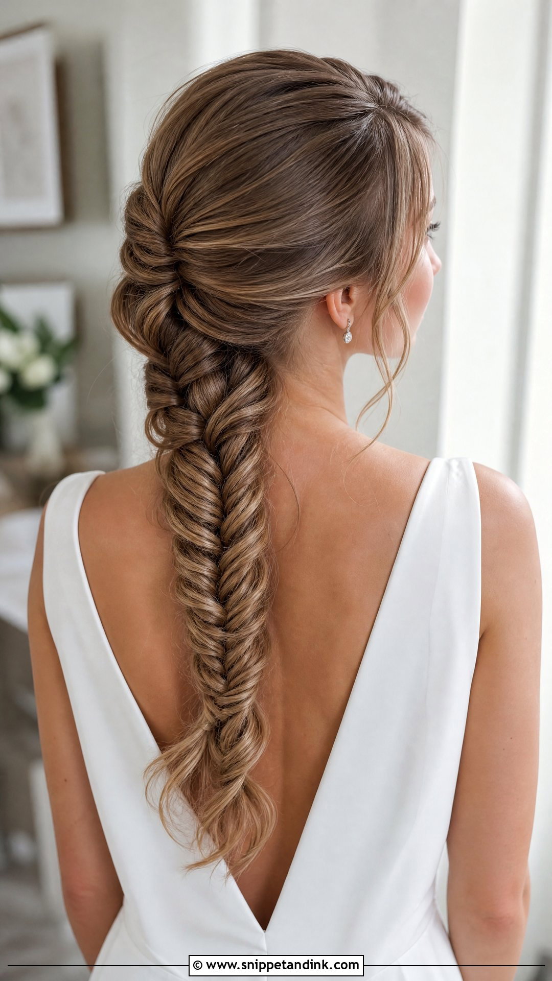 Fishtail Braided Ponytail Wedding - Snippet and Ink - 15 Braided Ponytail Hairstyles Wedding