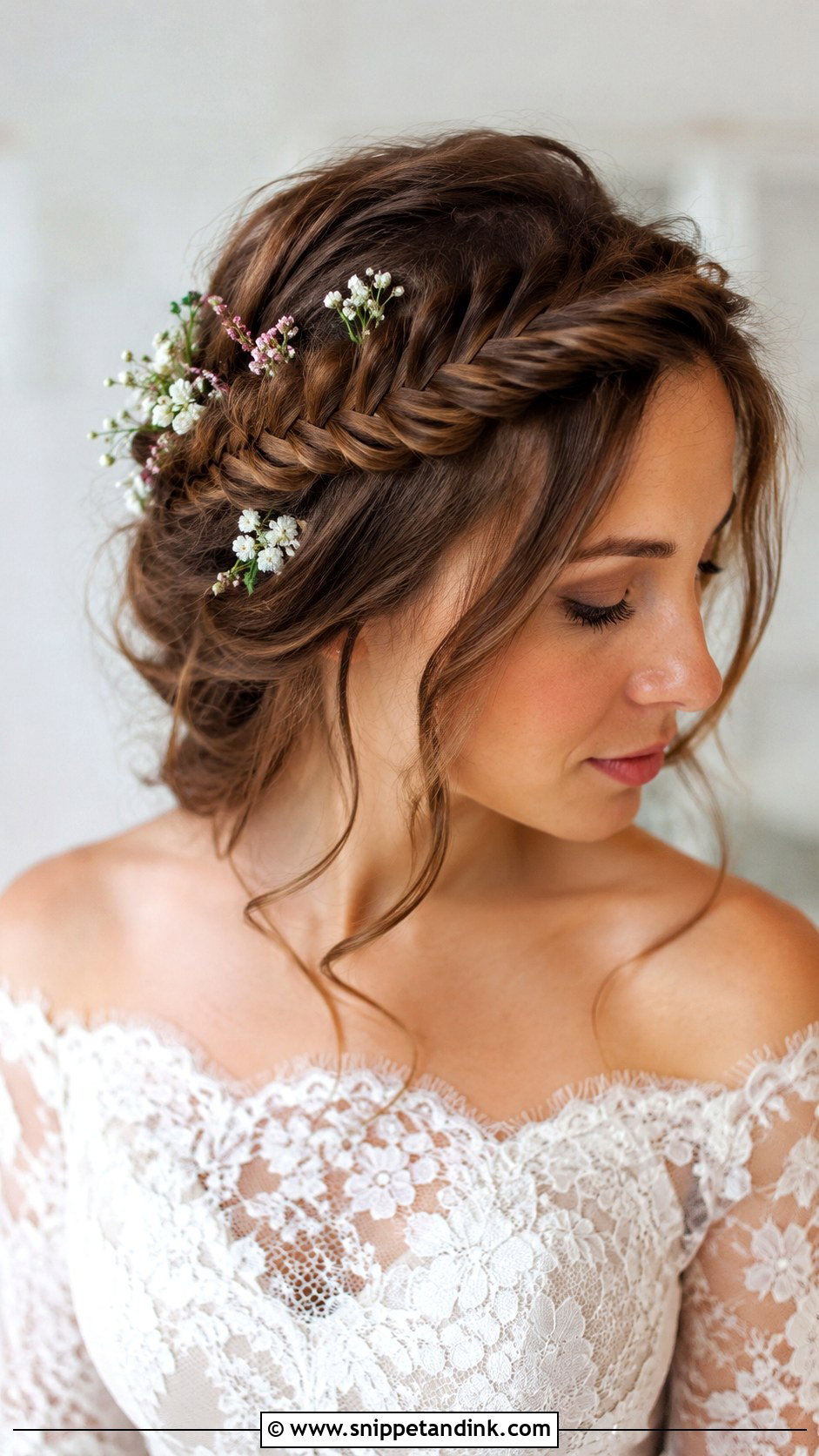 Fishtail Crown Braid - Snippet and Ink - 25 Braided Hairstyles for Bride