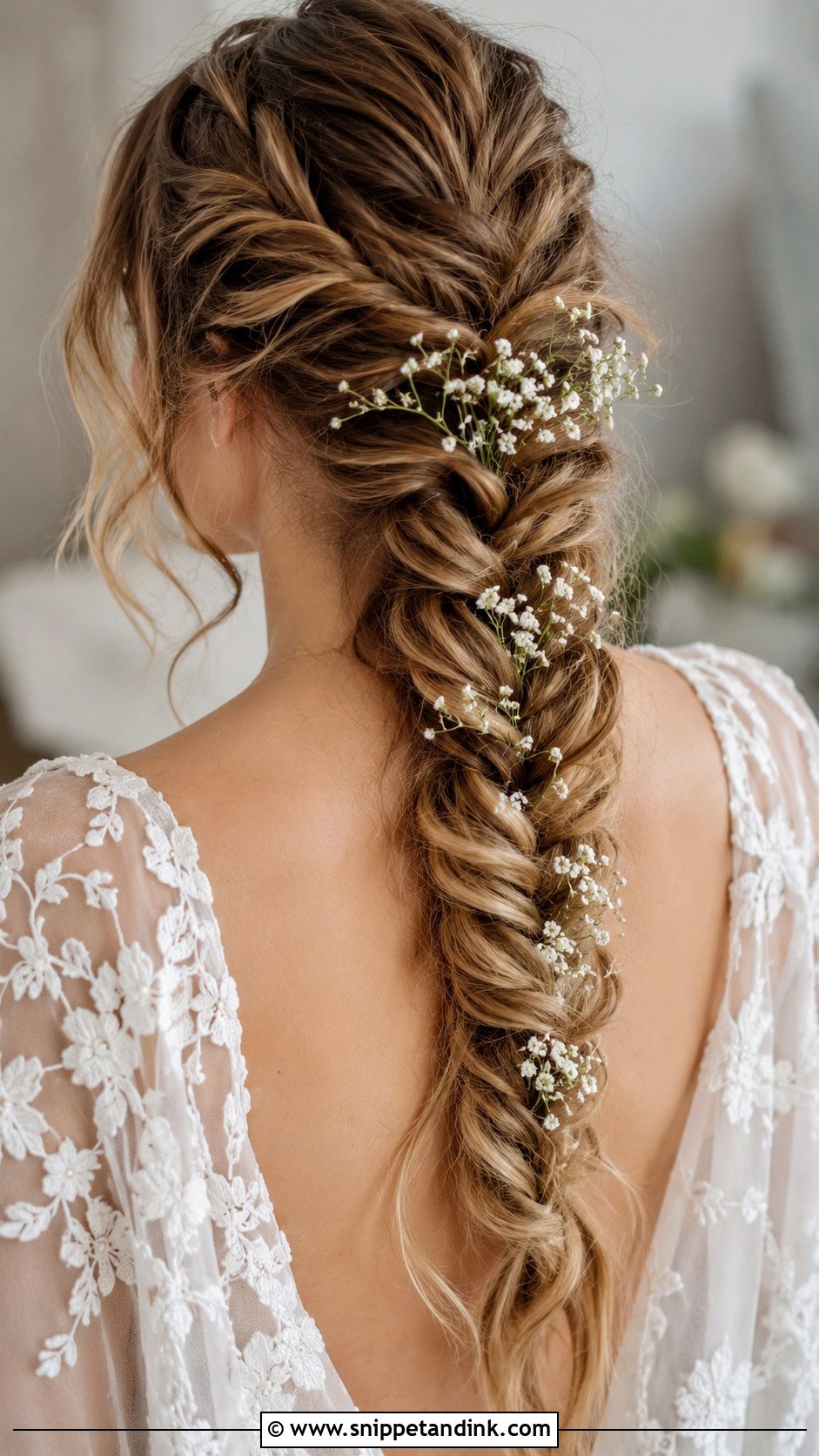 Fishtail Ponytail for Wedding - Snippet and Ink - 30 Ponytail Hairstyles for Wedding
