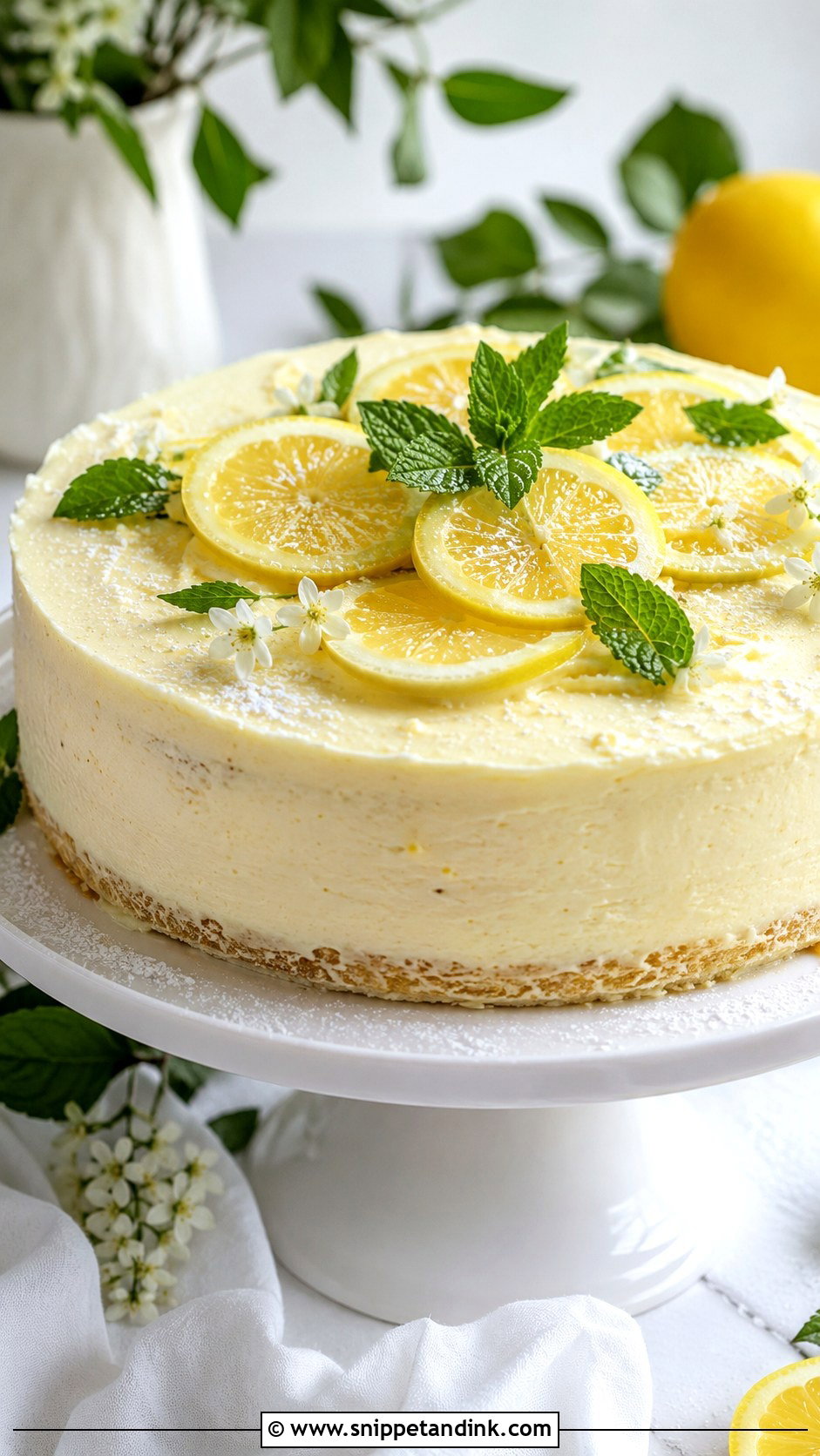 Flat Italian Lemon Wedding Cake - Snippet and Ink - 20 Flat Italian Wedding Cake Ideas