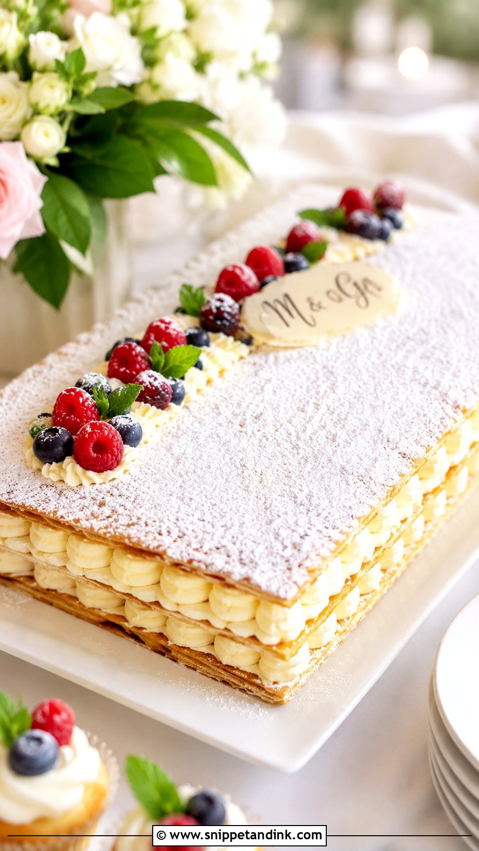 Flat Torta Diplomatica Wedding Cake - Snippet and Ink - 20 Flat Italian Wedding Cake Ideas
