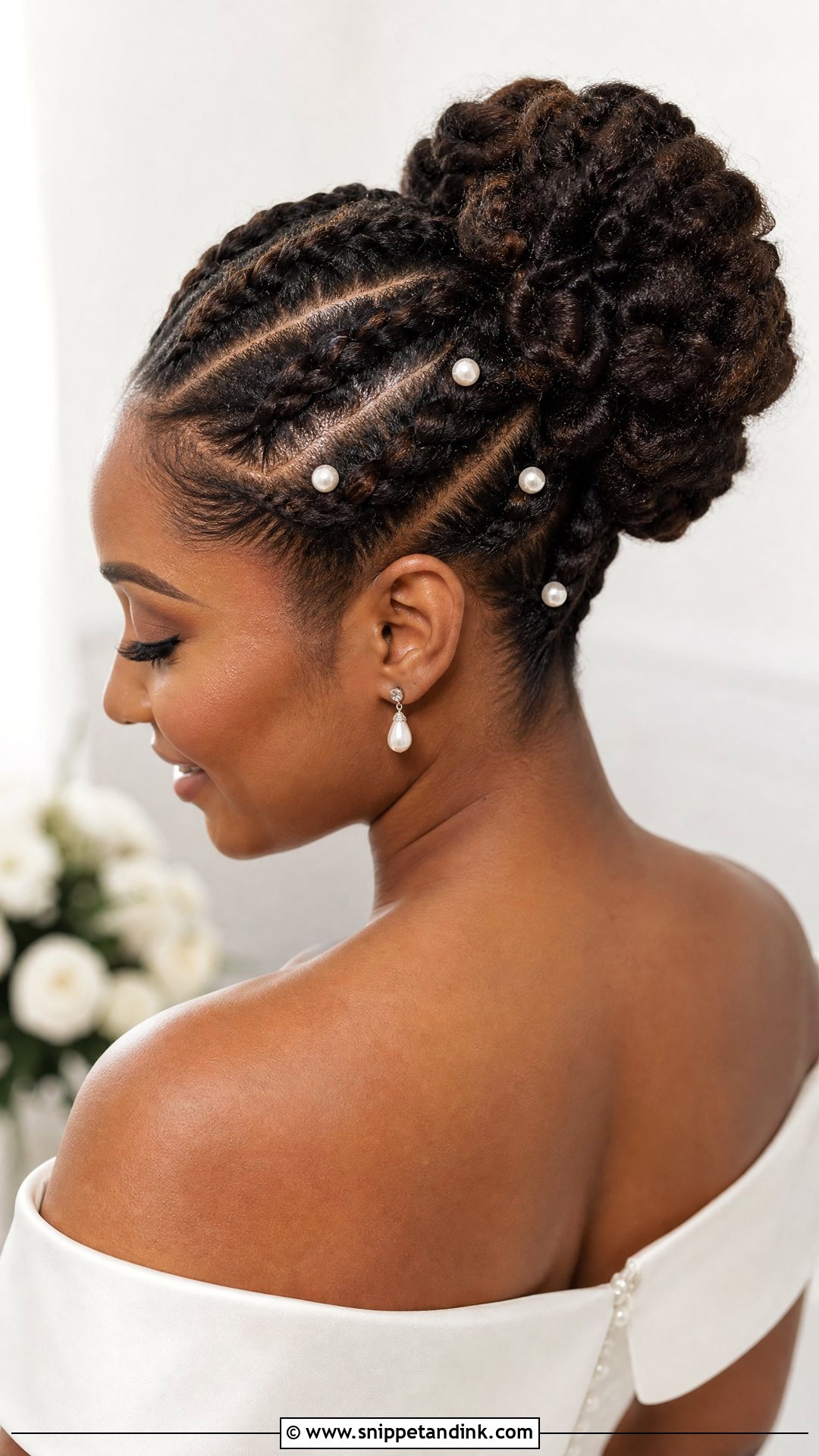 Flat Twist Wedding Updo - Snippet and Ink - 20 Wedding Updo Hairstyles Black Women