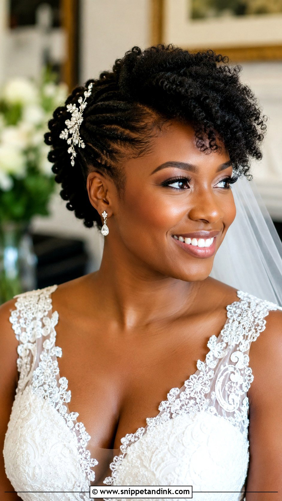 Flat Twists With Picked Out Afro Front - Snippet and Ink - 30 4c Wedding Hairstyles