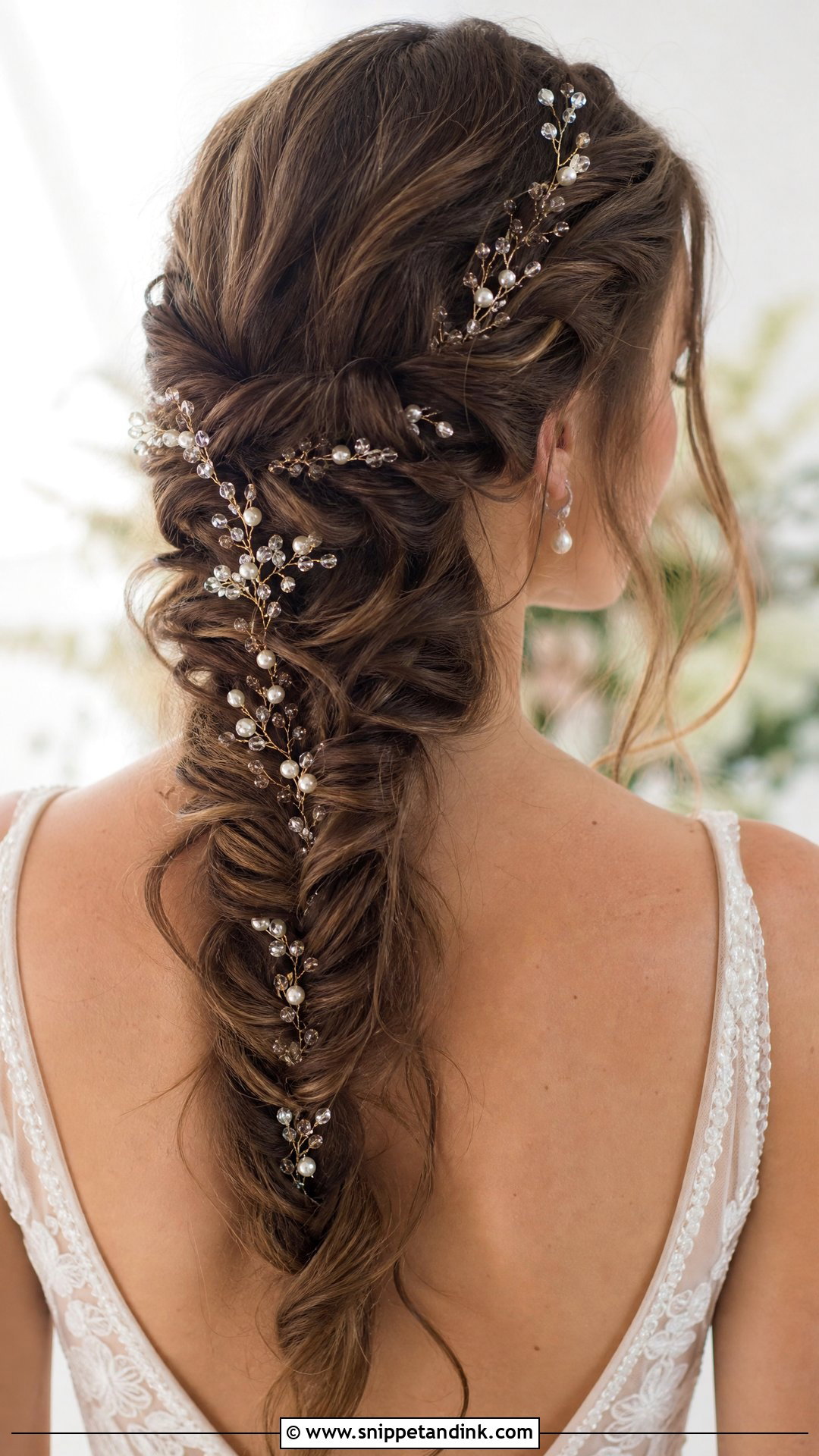 Flexible Hair Vine for Braids - Snippet and Ink - 30 Hair Accessories for Wedding