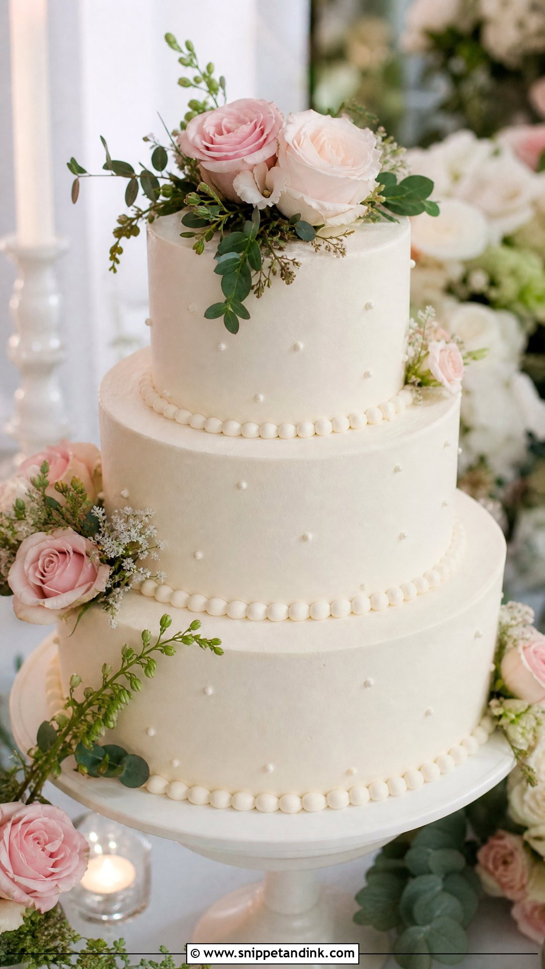 Floating Wedding Cake With Round Tiers - Snippet and Ink - 25 Floating Cake Ideas for Wedding