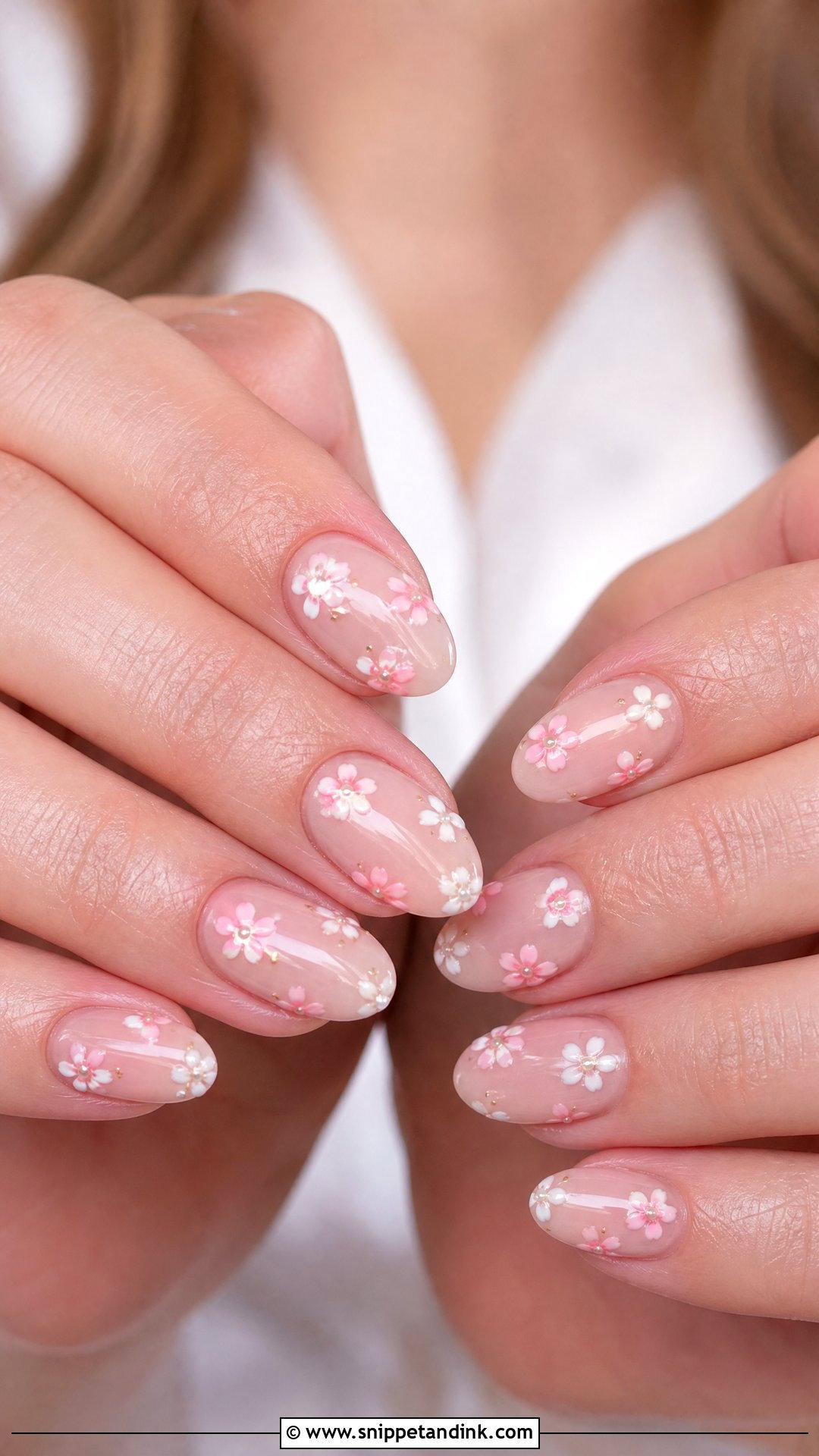 Floral Bachelorette Nails - Snippet and Ink - 35 Bachelorette Nails