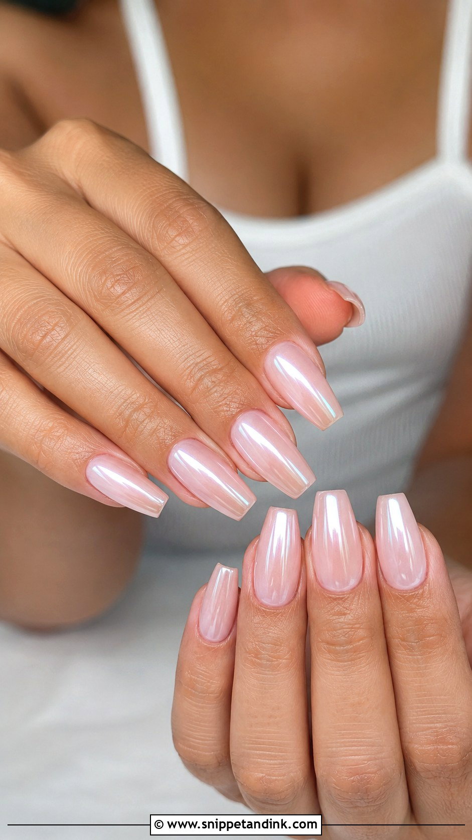 Floral Chrome Wedding Nails - Snippet and Ink - 20 Chrome Wedding Nails for Bride
