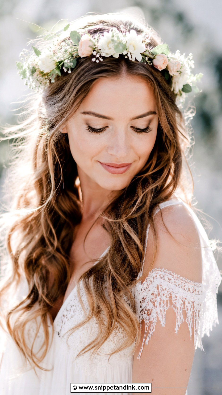 Floral Crown - Snippet and Ink - 30 Bridal Hair Accessories