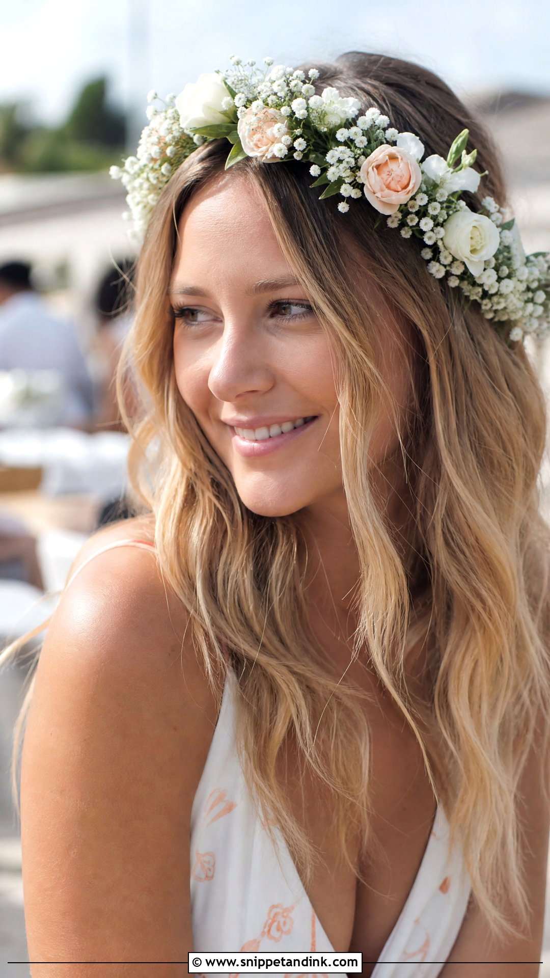 Floral Crown for Wedding Guests - Snippet and Ink - 20 Wedding Guest Hair Accessories