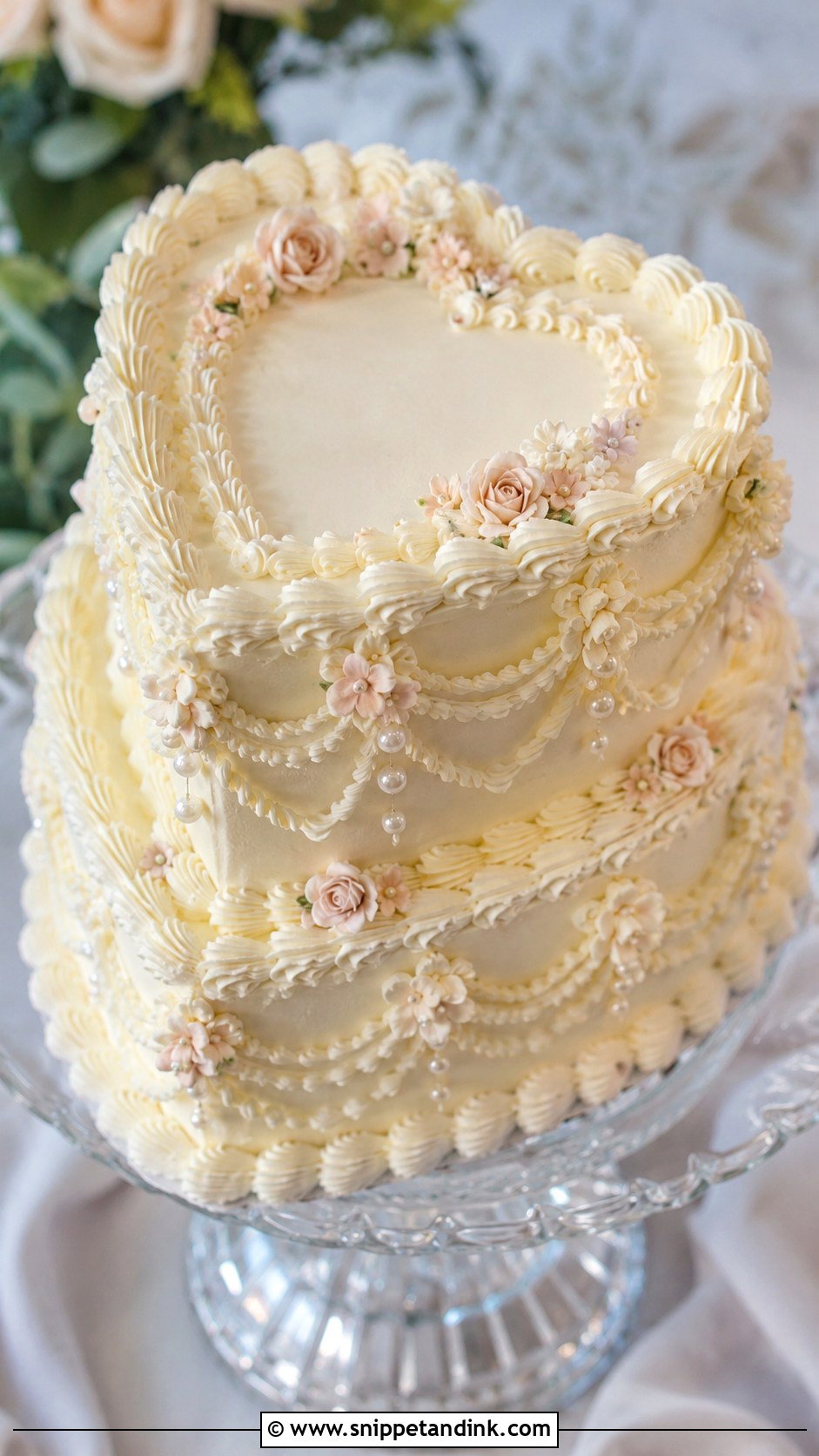 Floral Lambeth Wedding Cake - Snippet and Ink - 20 Modern Floral Wedding Cake Ideas