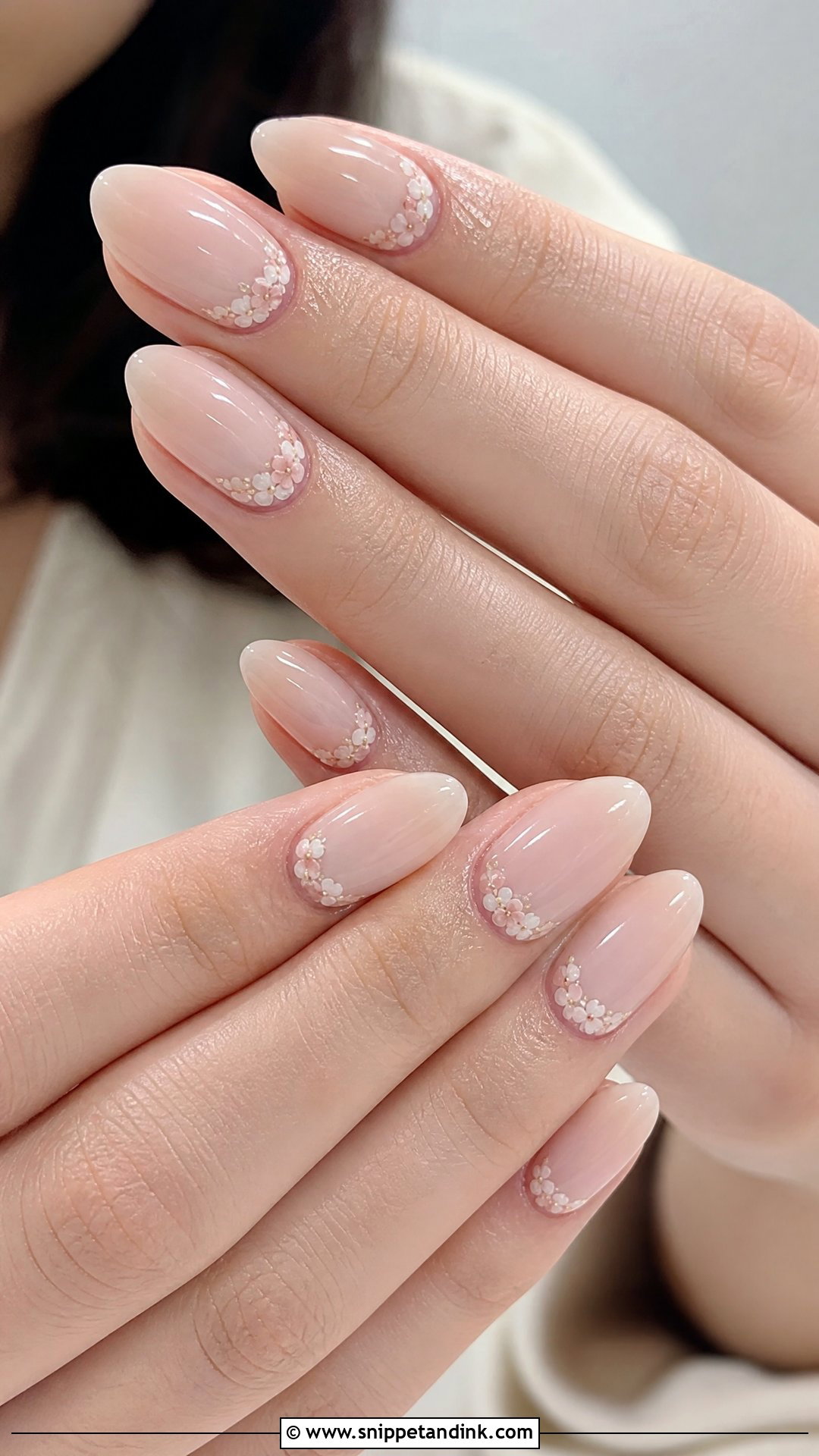 Floral Marriage Nails - Snippet and Ink - 25 Nails for Marriage