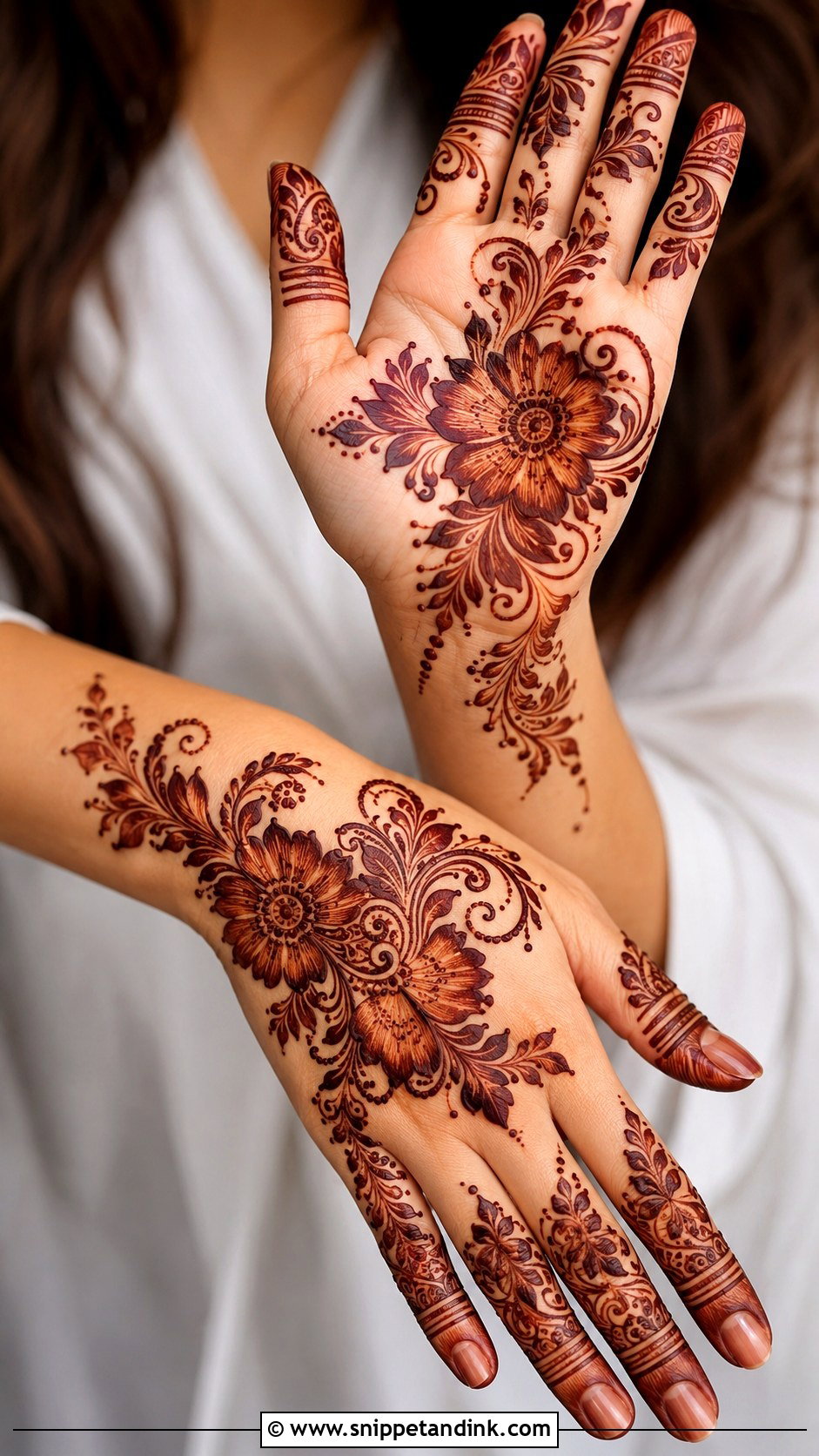 Floral Mehndi Design 2018 - Snippet and Ink - 35 Mehndi Designs 2018