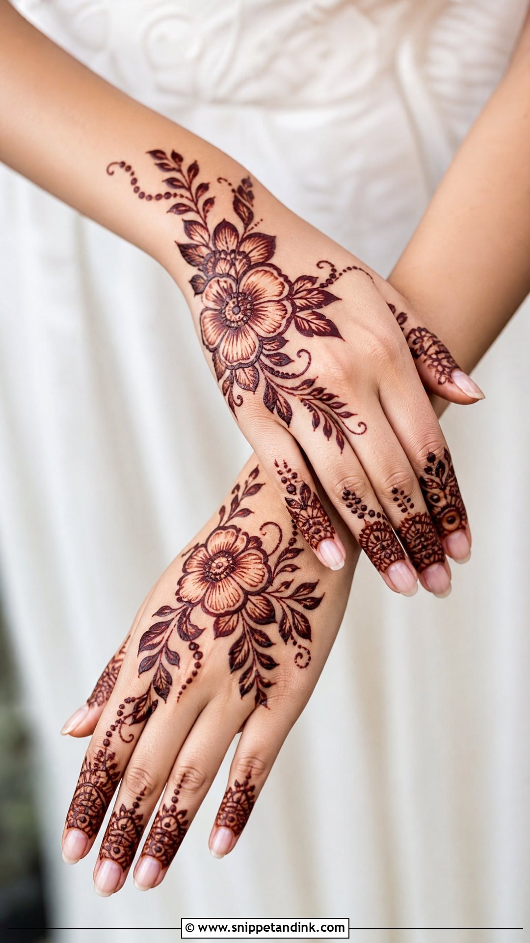 Floral Mehndi Design - Snippet and Ink - 35 Mehndi Design Photos Ideas