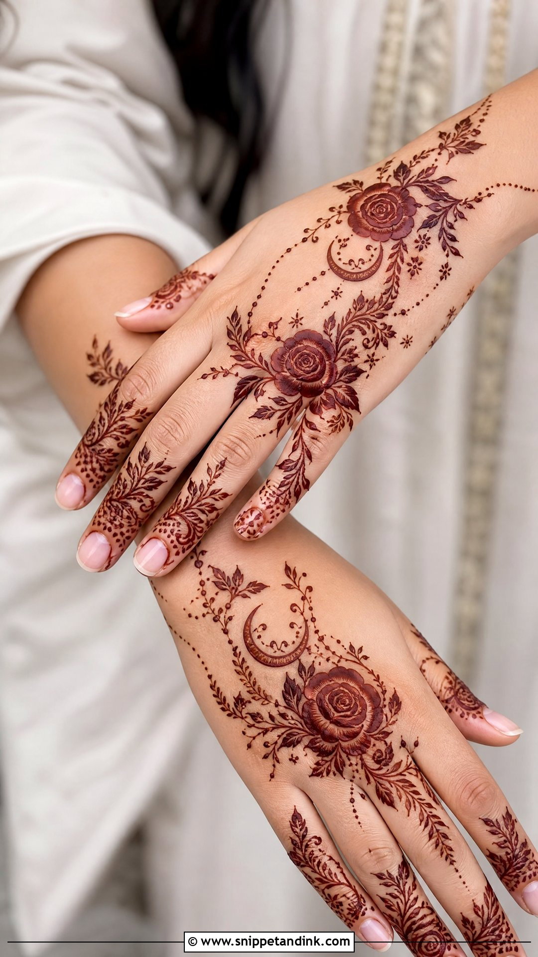 Floral Ramzan Mehndi Design - Snippet and Ink - 30 Ramzan Mehndi Design Ideas