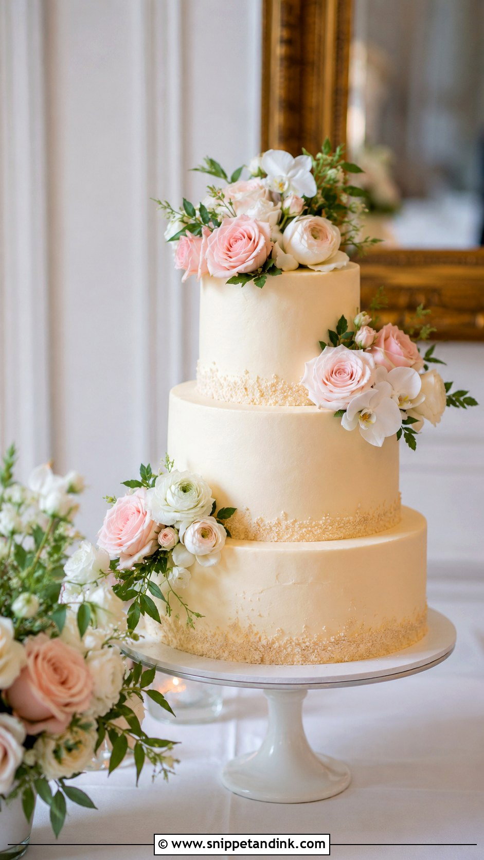 Floral Wedding Cake Photography - Snippet and Ink - 20 Cake Photography Ideas for Wedding