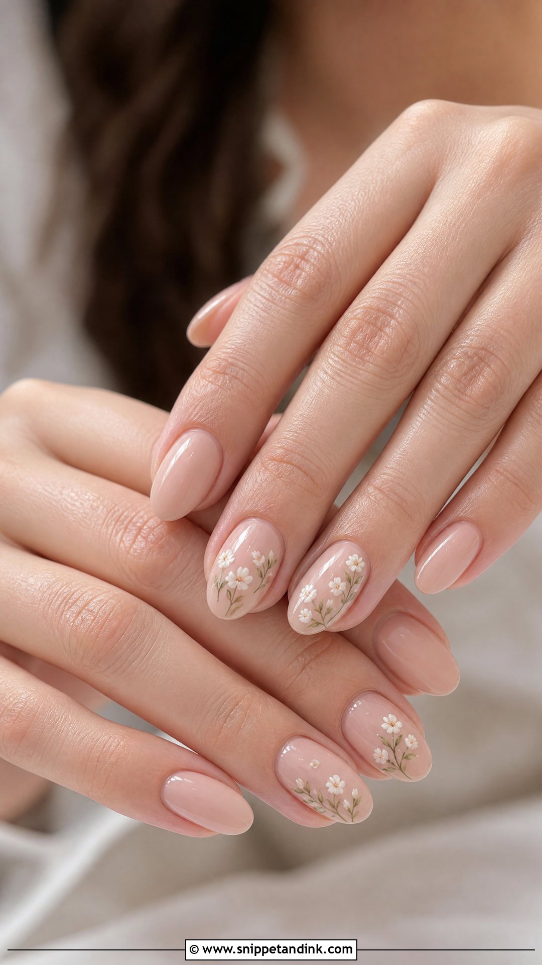 Floral Wedding Nails - Snippet and Ink - 20 Pretty Nails for Wedding