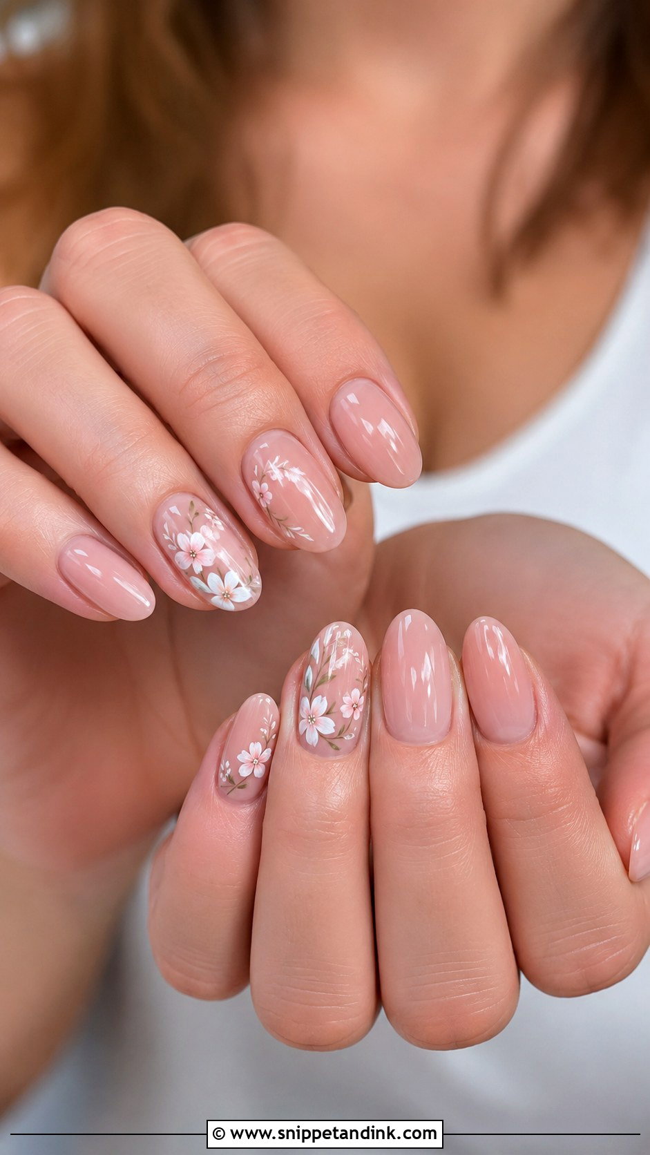 Floral Wedding Nails - Snippet and Ink - 20 Classy Nails for Wedding