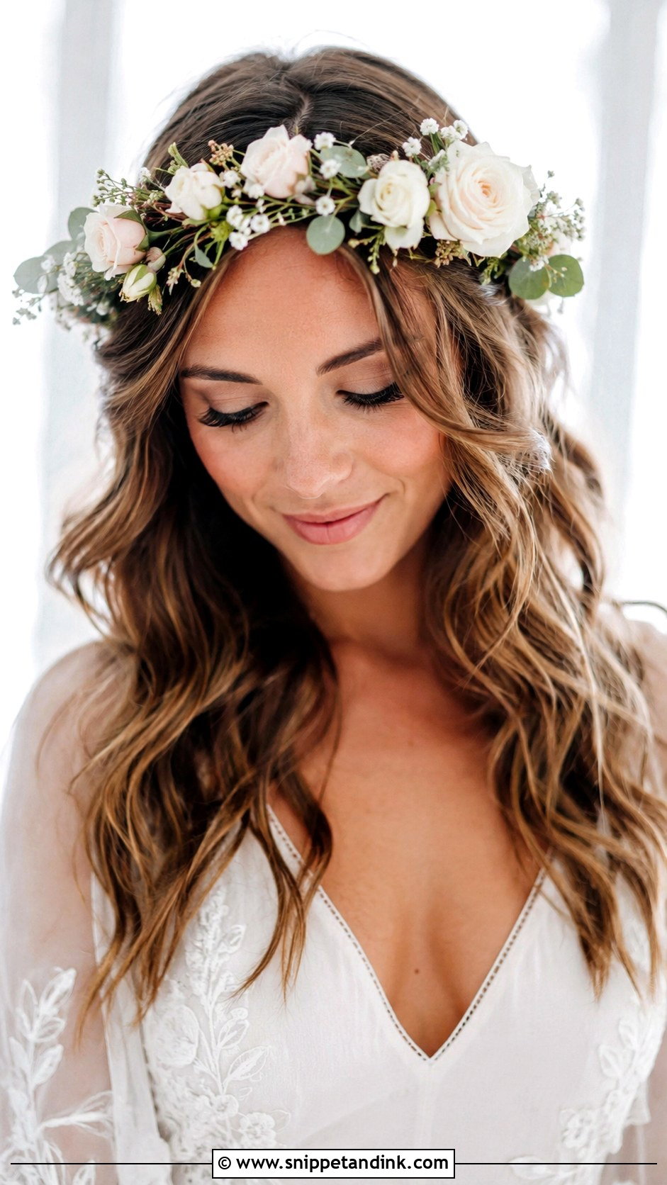 Flower Crown Hairstyle - Snippet and Ink - 20 Easy Wedding Hairstyle Ideas