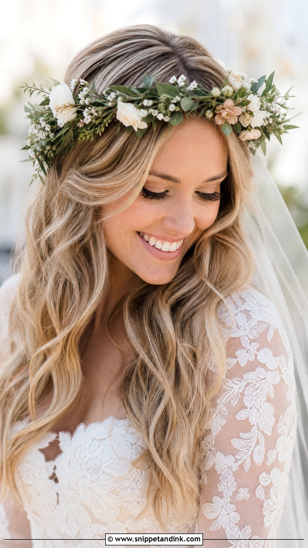 Flower Crown Wedding Hair Tutorial - Snippet and Ink - 25 Wedding Hair Tutorial Ideas