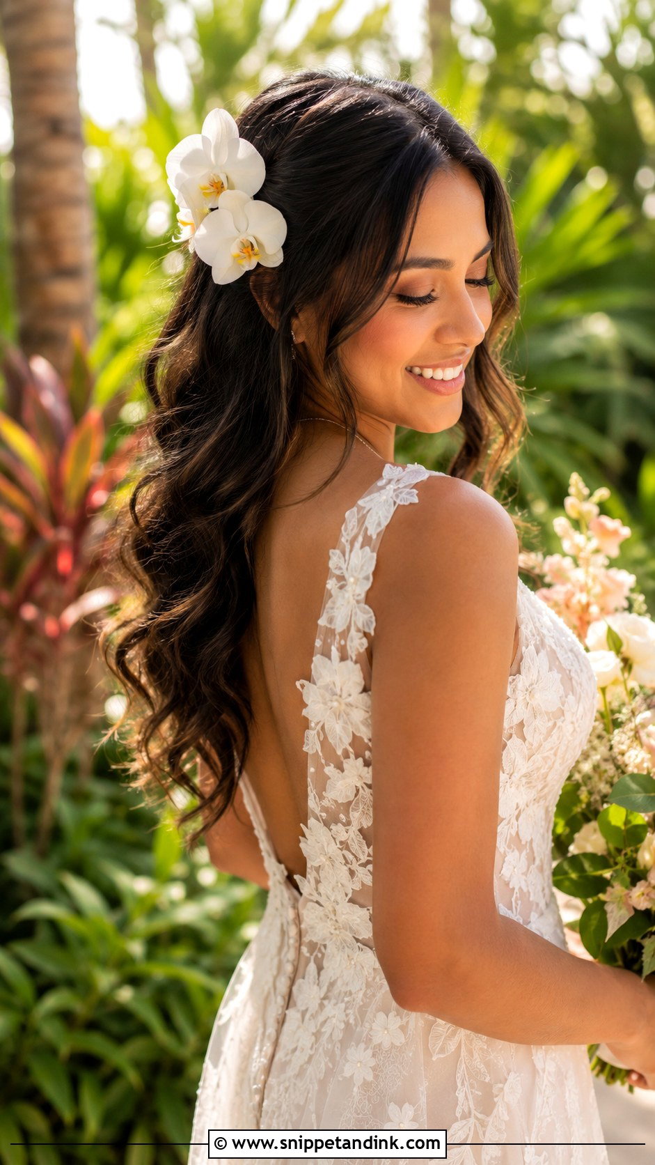 Flower Hair Clips - Snippet and Ink - 20 Wedding Hair Accessories for Bride