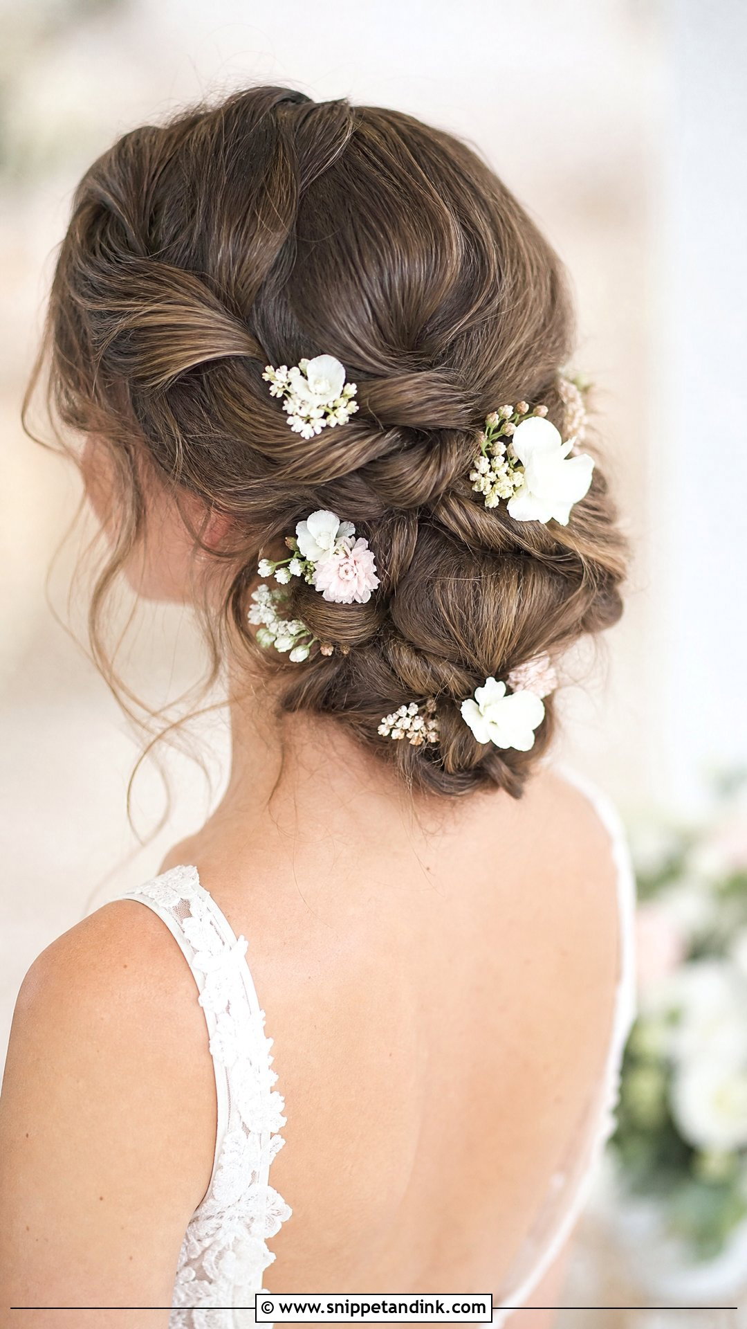 Flower Hair Pins - Snippet and Ink - 25 Bridal Hair Pieces
