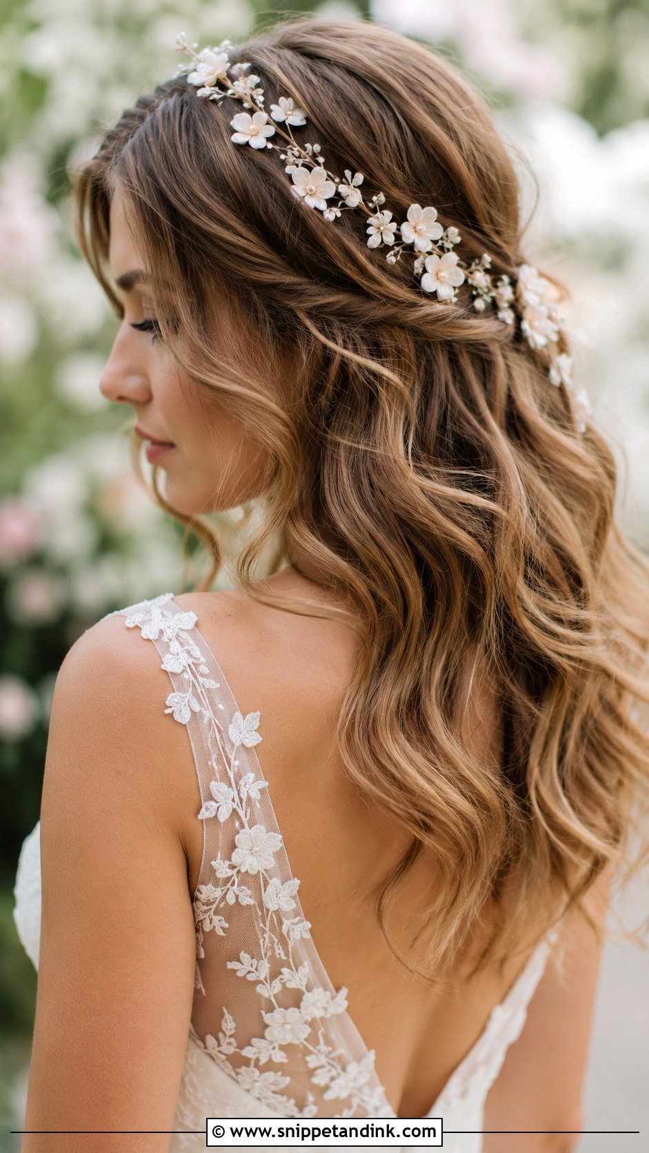 Flower Hair Vine - Snippet and Ink - 30 Bridal Hair Accessories