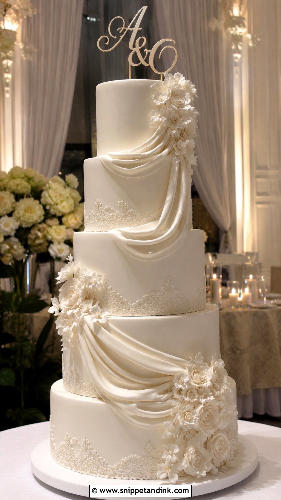Fondant Wedding Cake Couple Photo - Snippet and Ink - 20 Wedding Cake Couple Photos