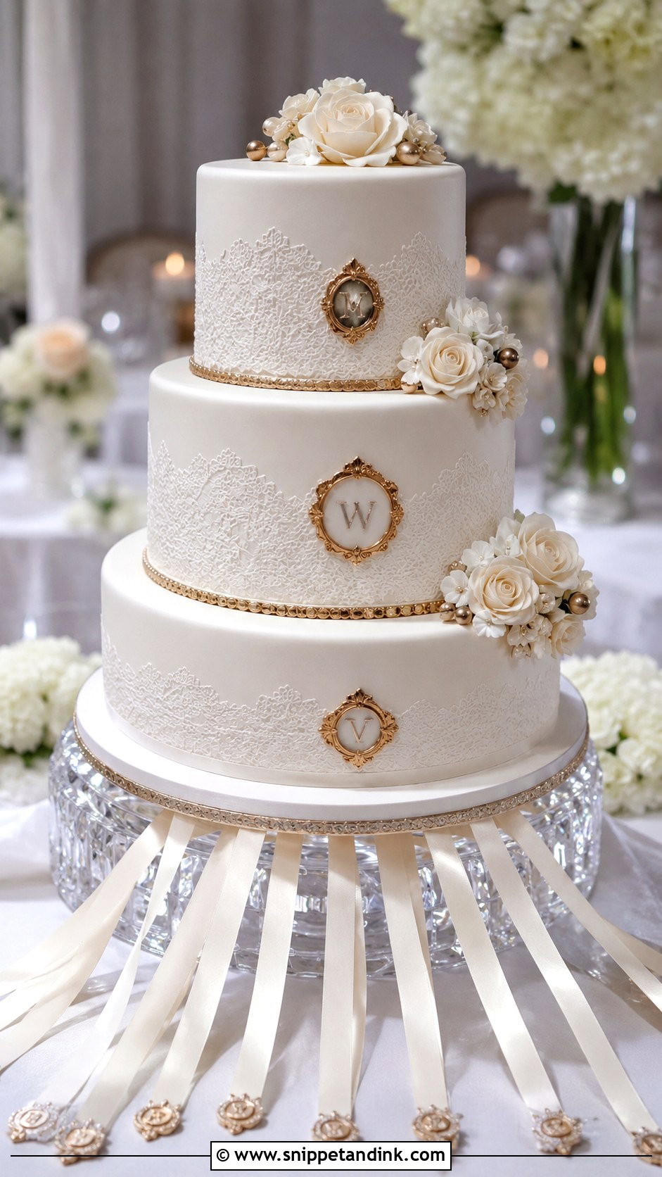 Fondant Wedding Cake Pull - Snippet and Ink - 20 Wedding Cake Pulls