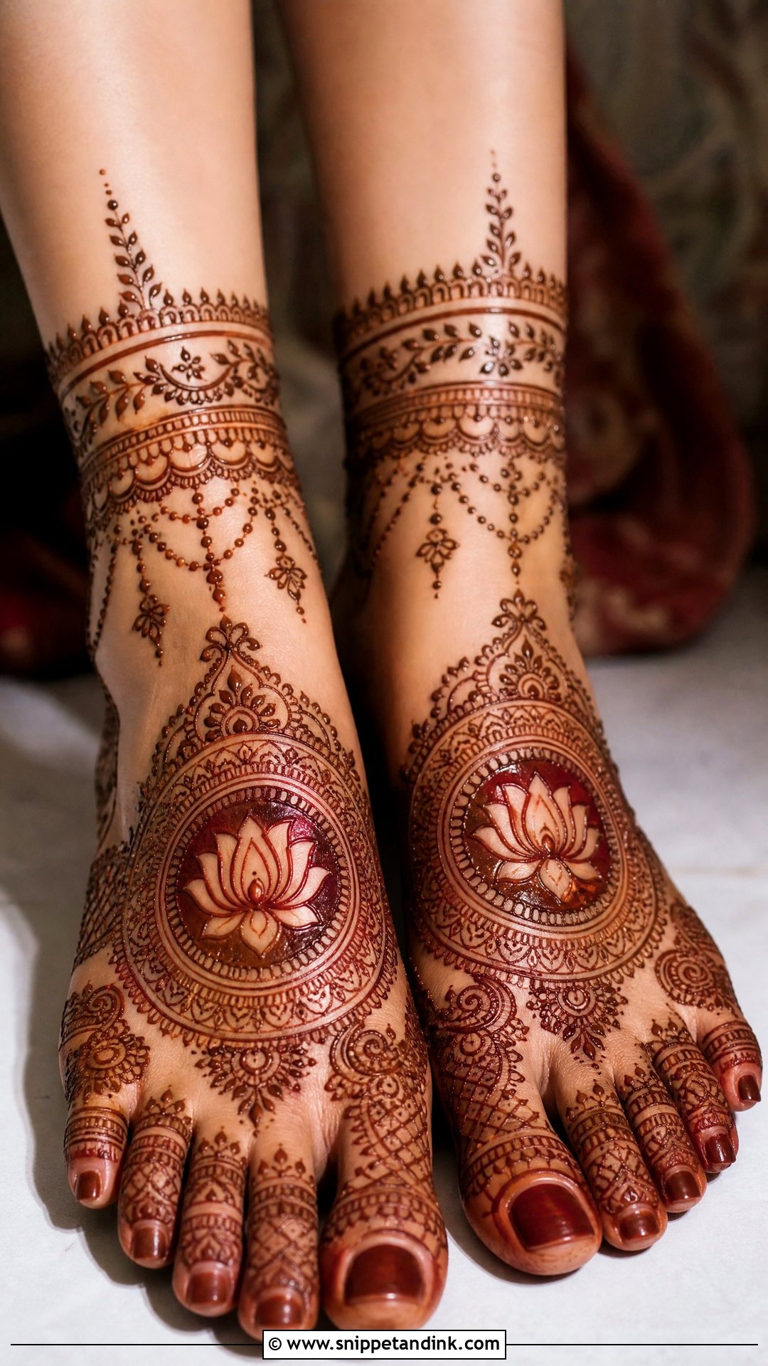 Foot Dulhan Mehndi Design - Snippet and Ink - 30 Dulhan Mehndi Designs Indian Weddings
