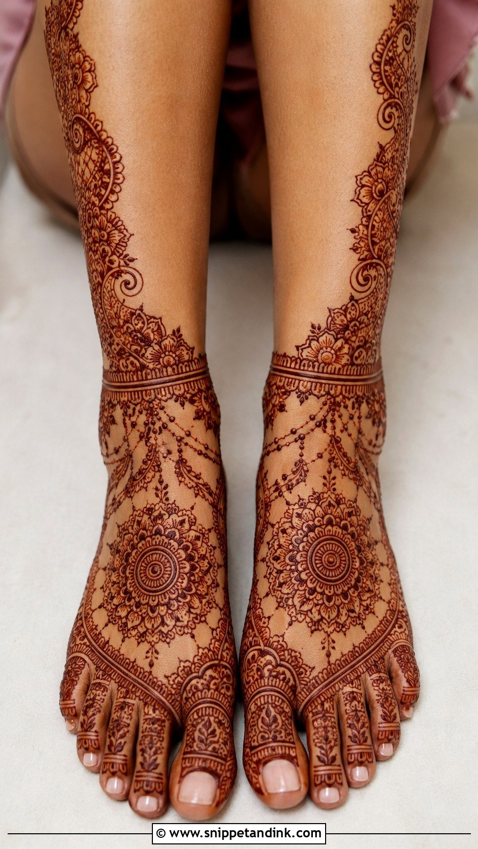 Foot Mehndi Design - Snippet and Ink - 30 New Trending Mehndi Designs