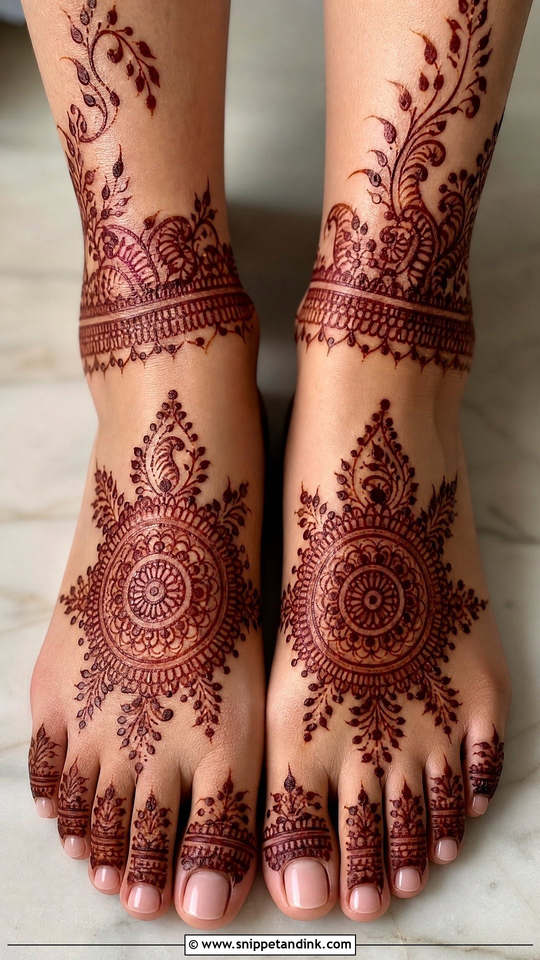 Foot Mehndi Design - Snippet and Ink - 35 Mehndi Design Photos Ideas