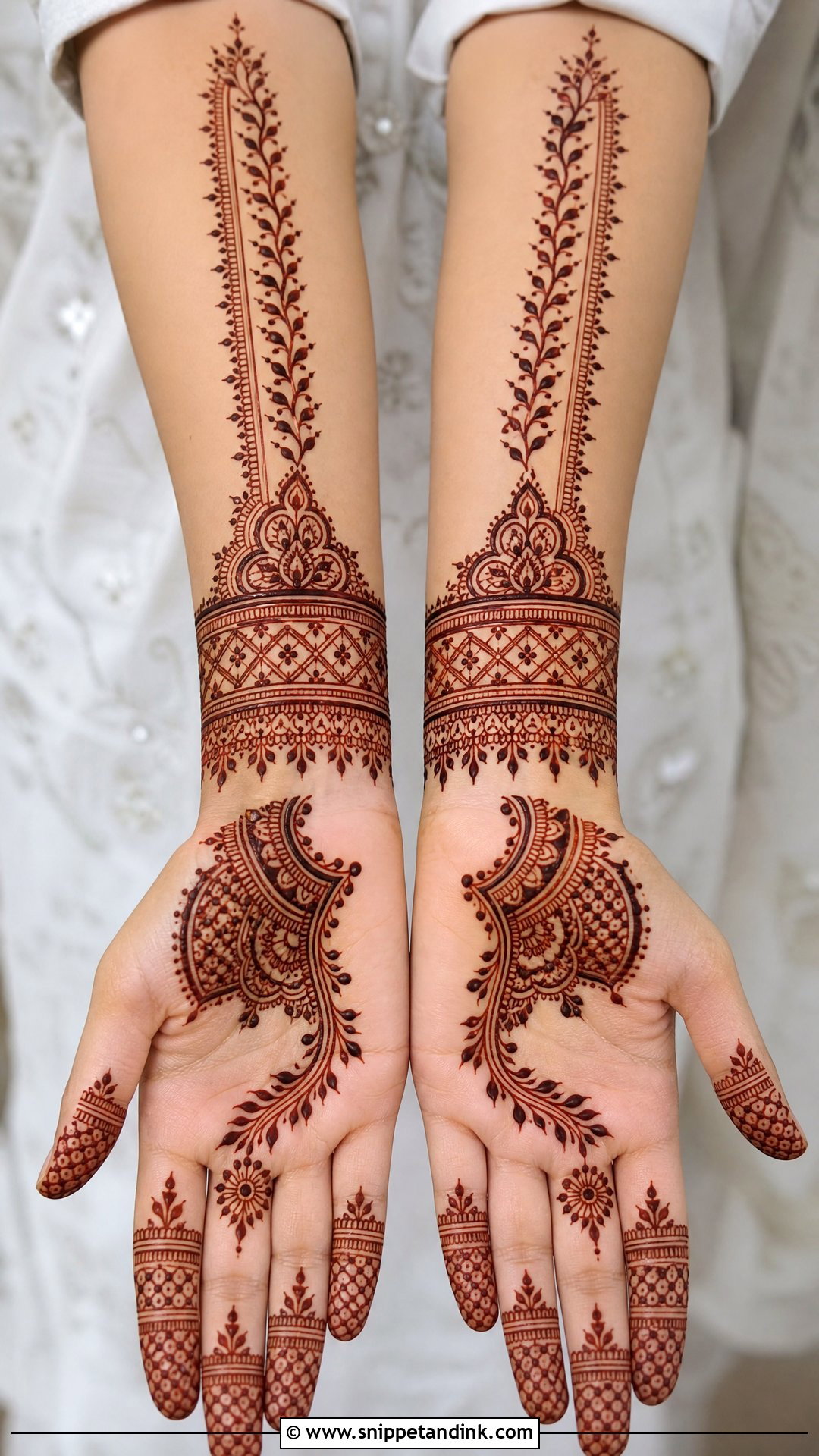 Forearm Groom Mehndi Design - Snippet and Ink - 25 Simple Groom Mehndi Design for Men Ideas