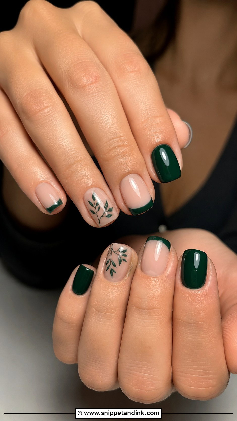 Forest Green Wedding Nails - Snippet and Ink - 20 Green Nails for Wedding