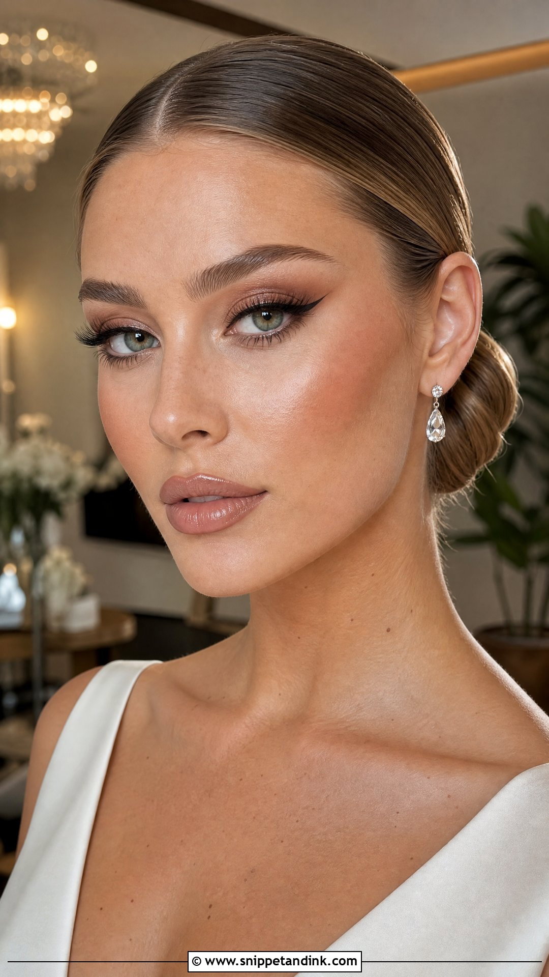 Fox Eye Wedding Makeup - Snippet and Ink - 30 Glam Wedding Makeup Ideas
