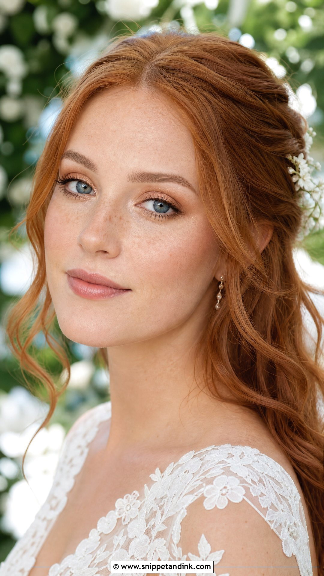 Freckle Friendly Wedding Makeup For Blue Eyes - Snippet and Ink - 25 Natural Wedding Makeup for Blue Eyes