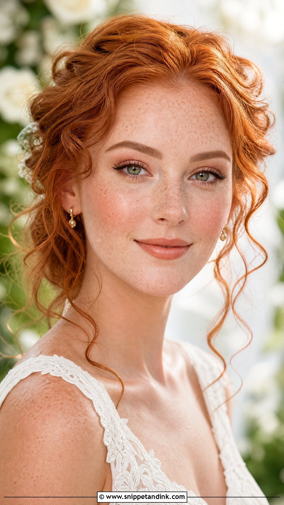 Freckle Friendly Wedding Makeup For Redheads - Snippet and Ink - 25 Wedding Makeup Redhead Ideas