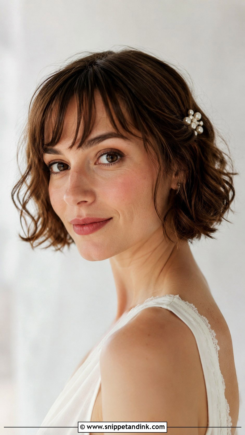 French Bob Wedding Haircut - Snippet and Ink - 20 Haircut for Wedding for Women Ideas