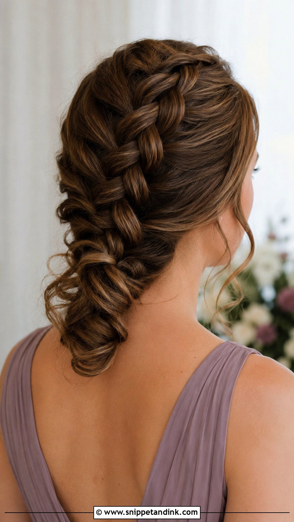 French Braid Bridesmaid Hair - Snippet and Ink - 20 Bridesmaid Hair with Braid Ideas