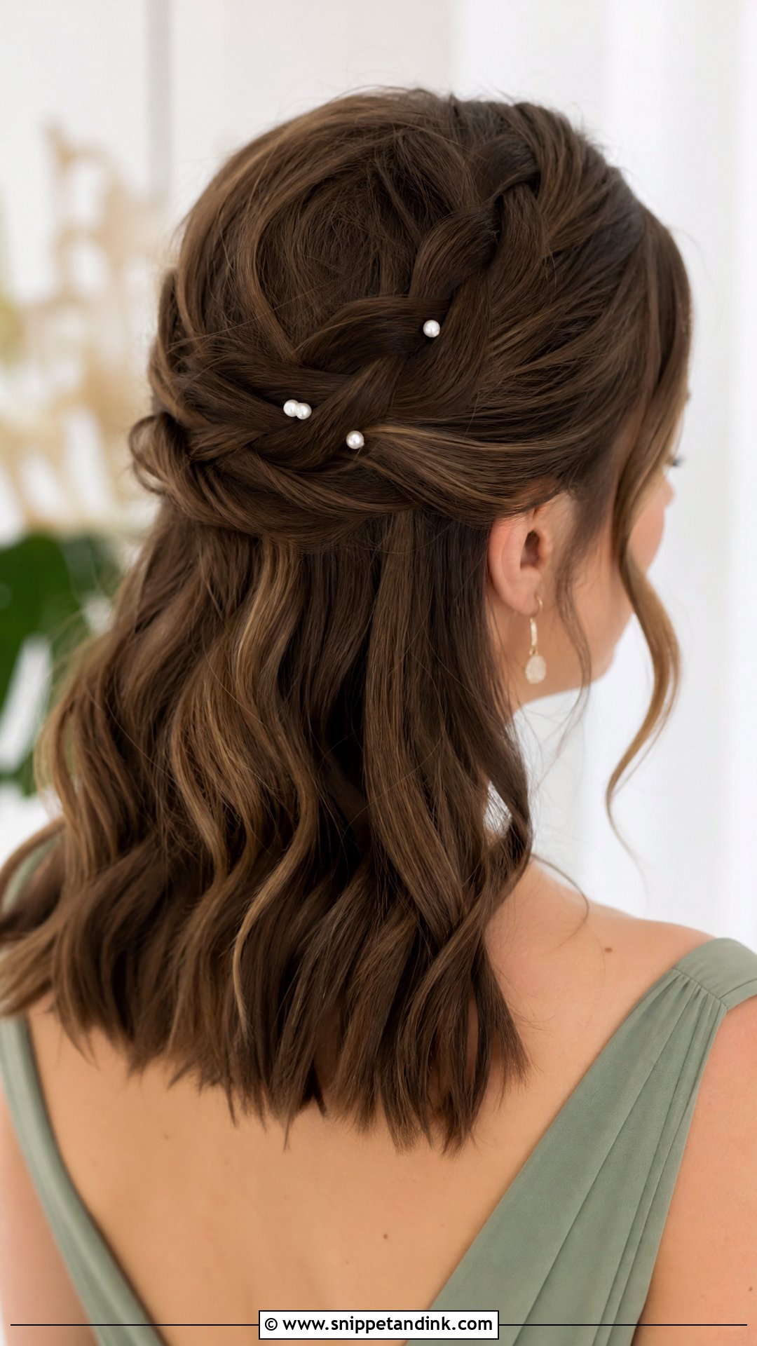 French Braid Bridesmaid Hair - Snippet and Ink - 15 French Braid Hairstyles for Wedding