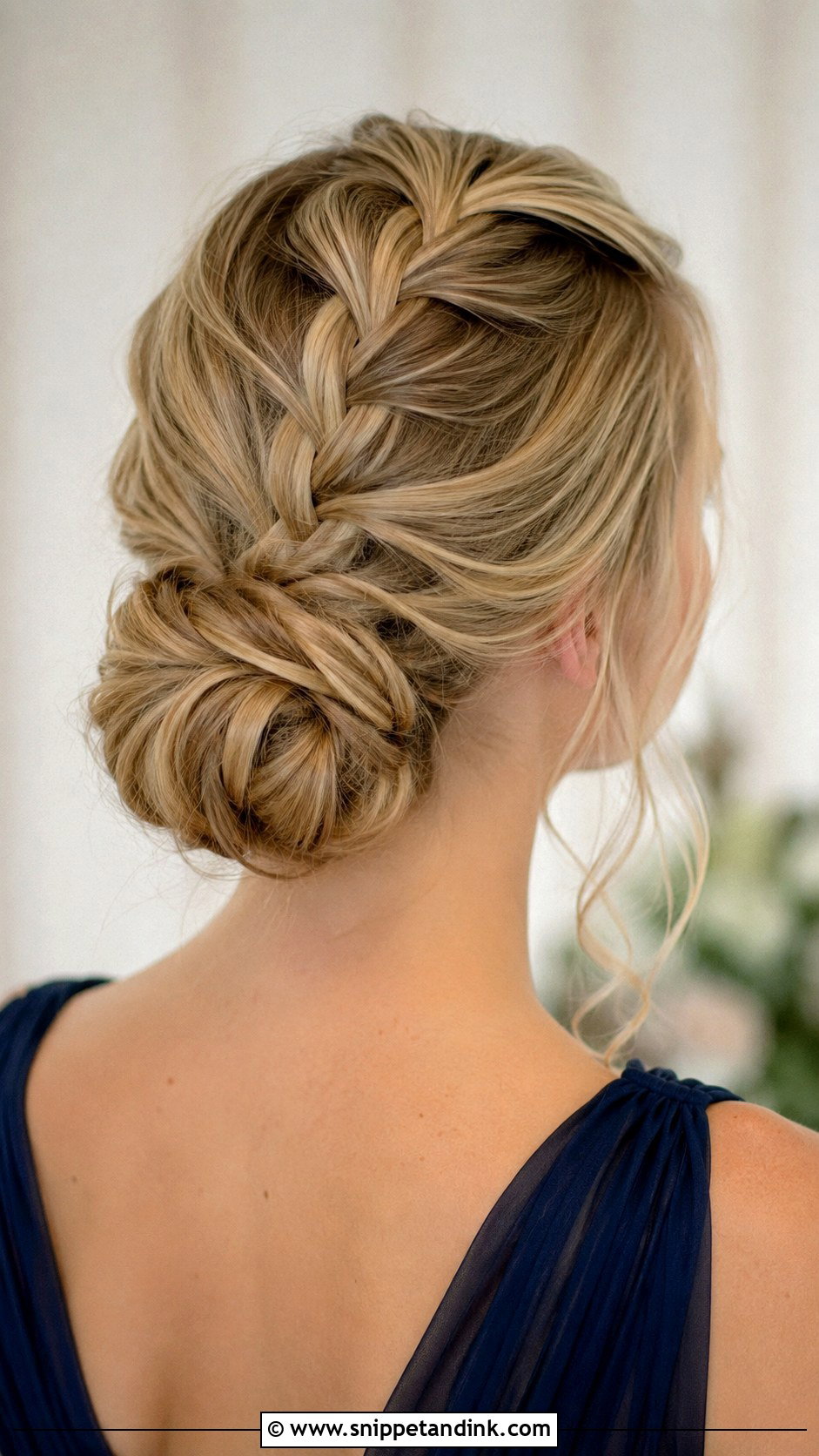 French Braid Bridesmaid Hairstyle - Snippet and Ink - 20 Bridesmaid Hairstyles with Braids