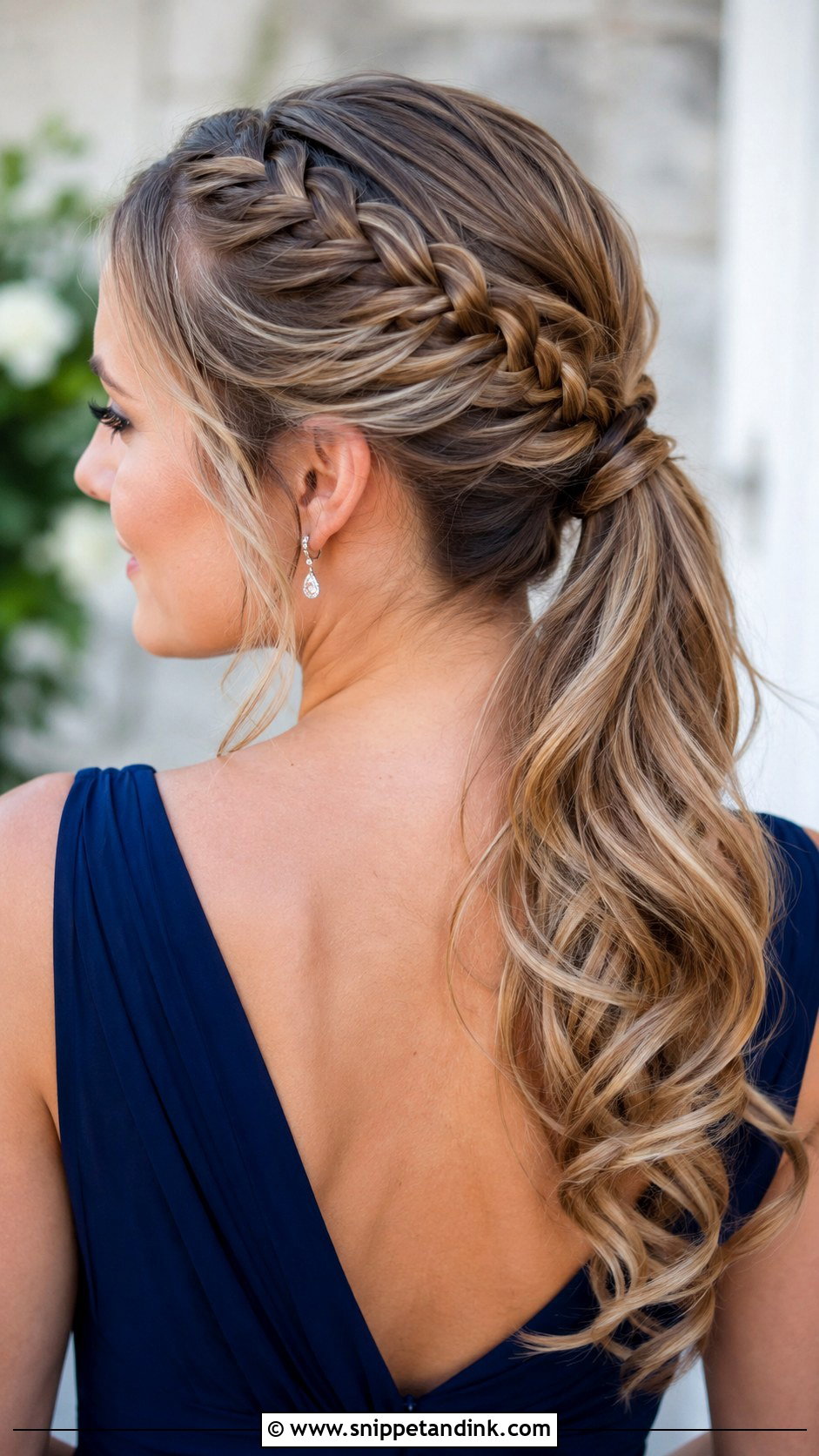French Braid Bridesmaid Hairstyle - Snippet and Ink - 20 Bridesmaid Hairstyles Braids