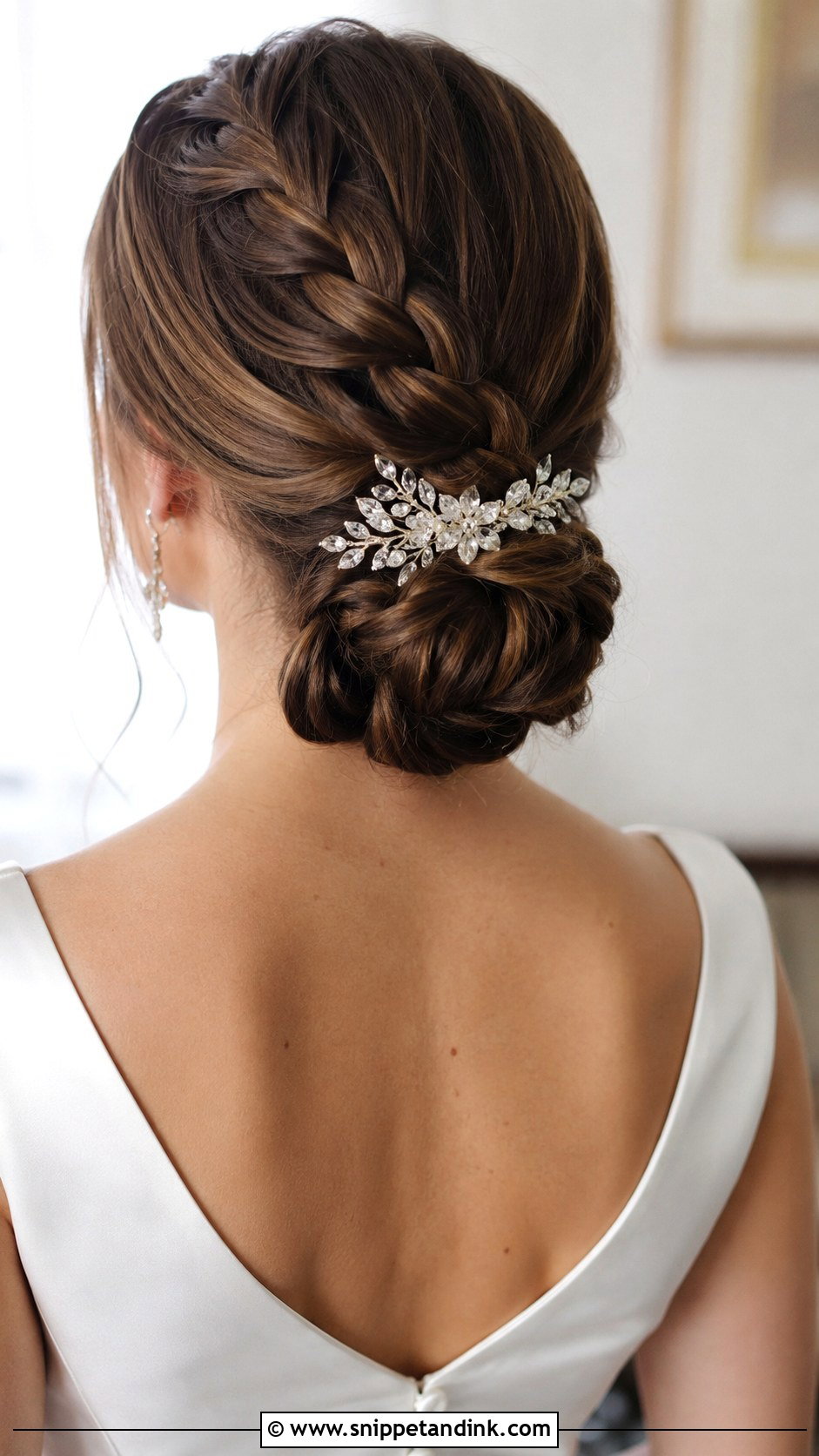 French Braid Updo for Wedding - Snippet and Ink - 25 Braid Hairstyles for Wedding