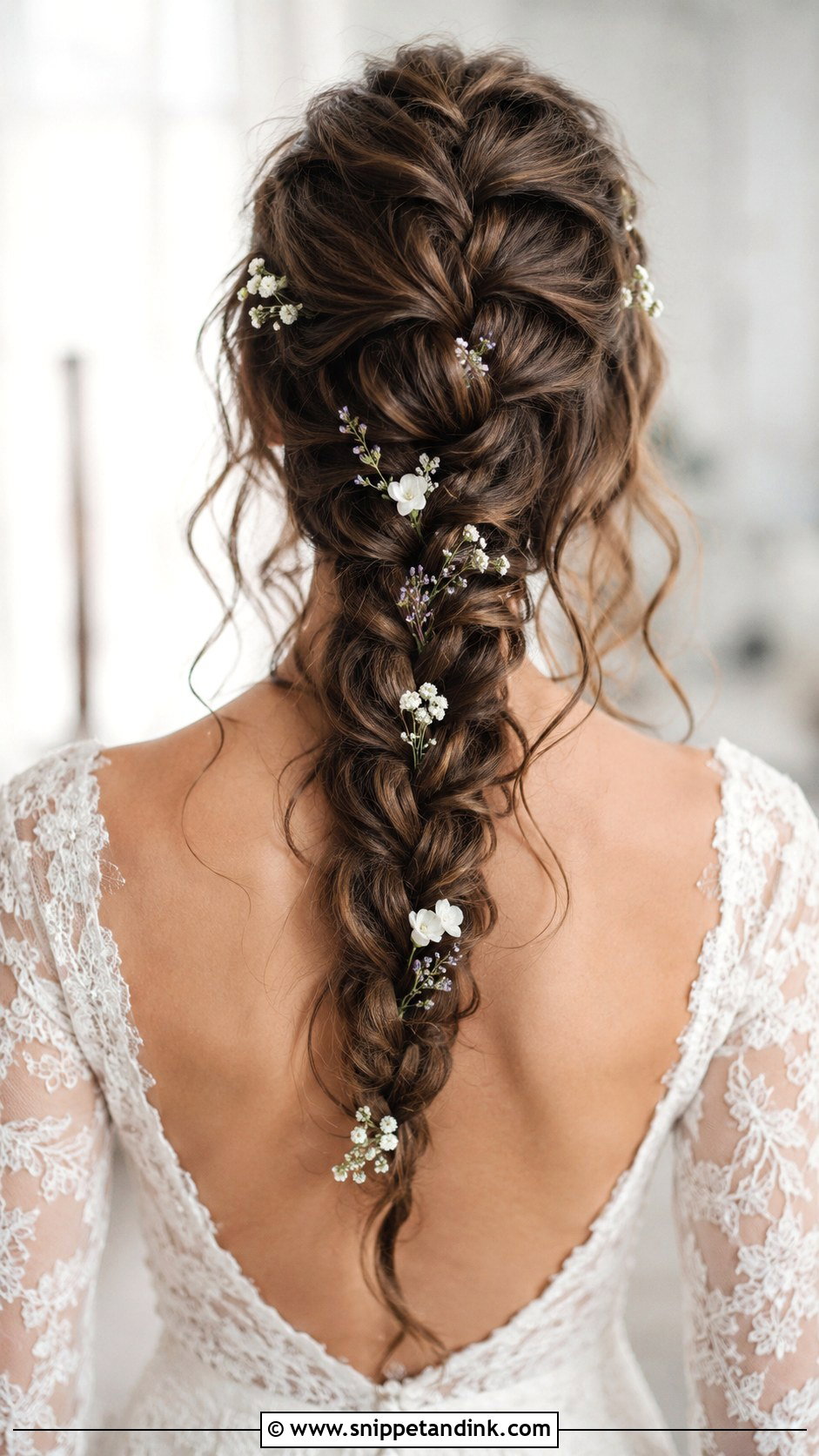French Braid Viking Wedding Look - Snippet and Ink - 25 Viking Wedding Hair Ideas